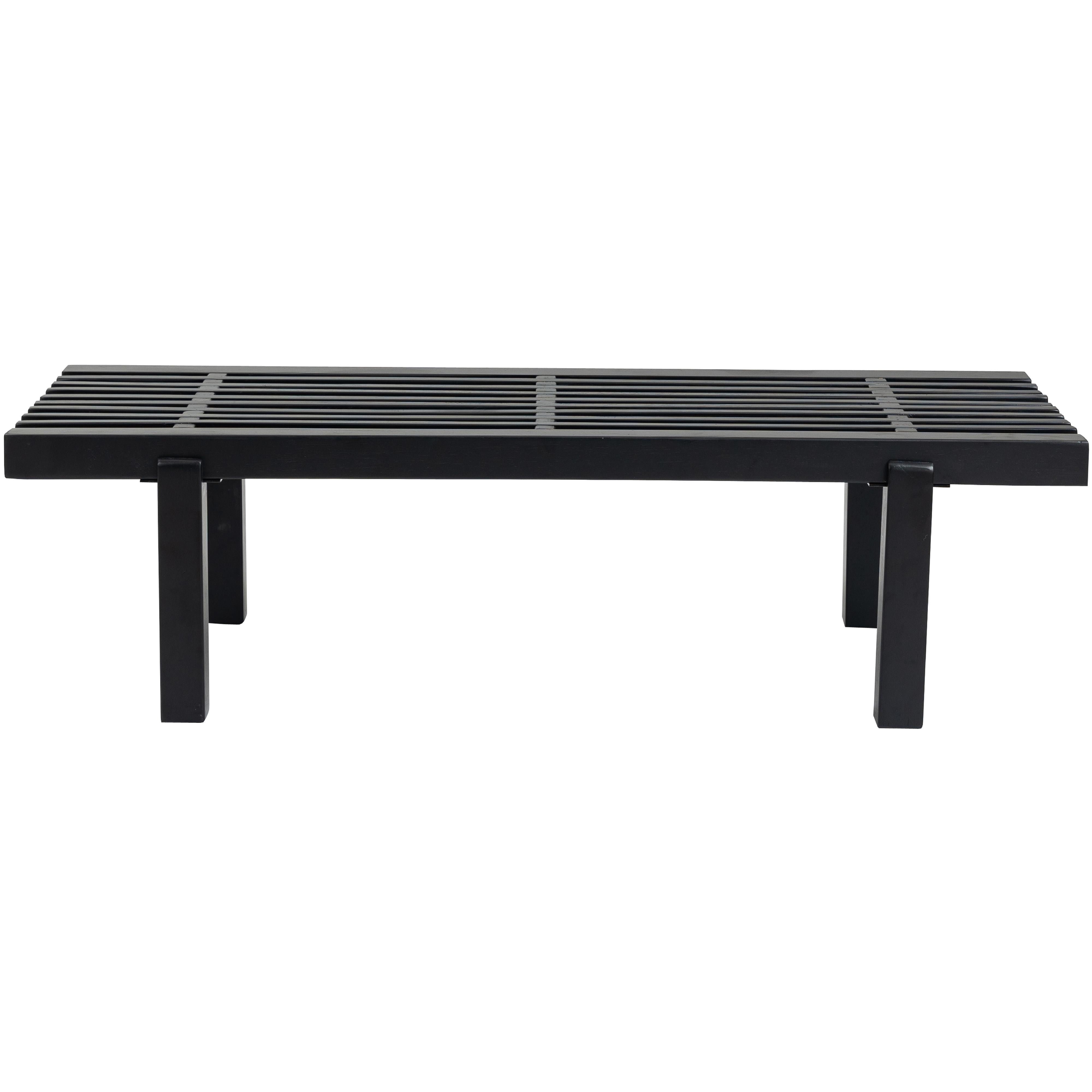 Meridian Naya Cognac Chenille Fabric Bench