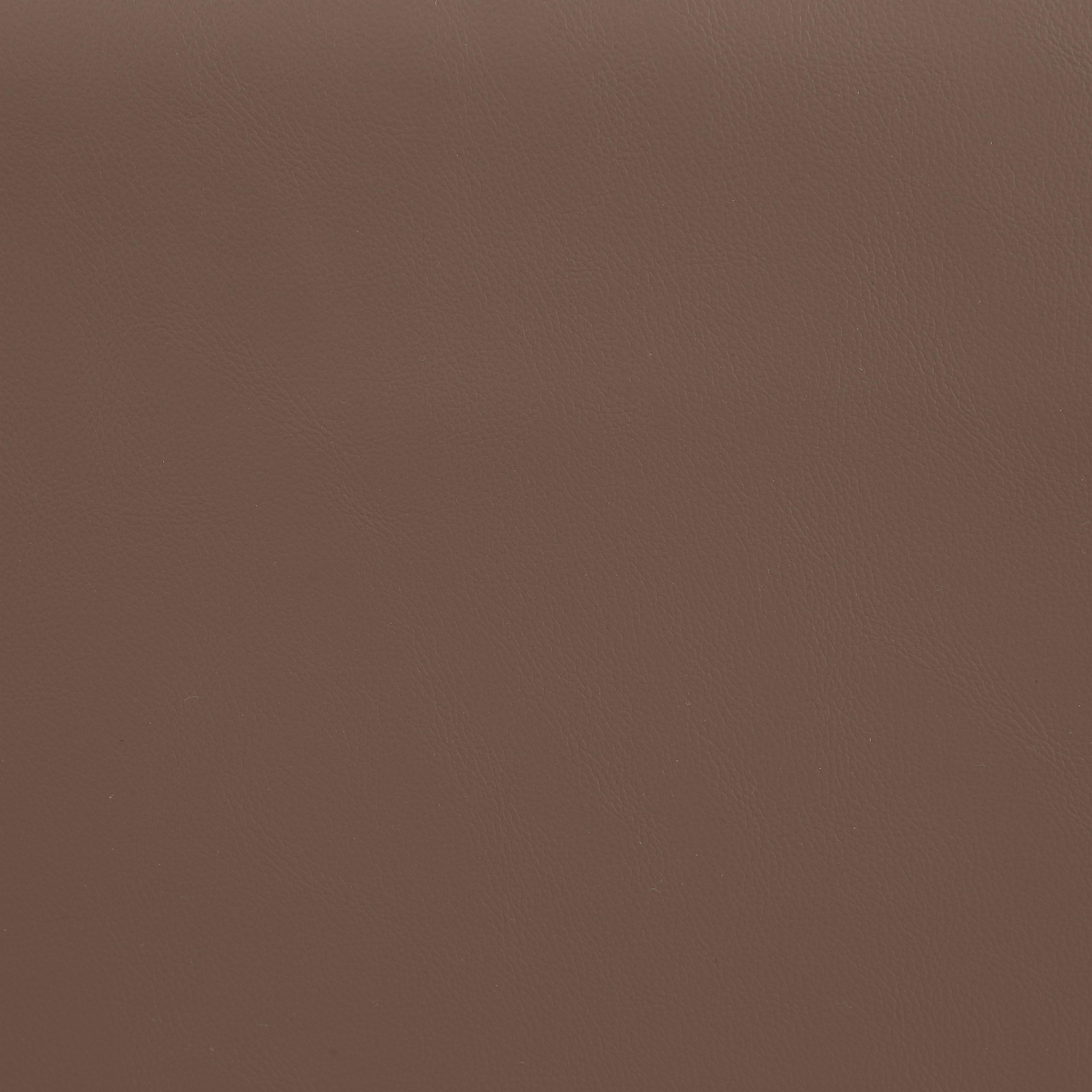 Meridian Comfy Brown Vegan Leather Modular Armless Chair