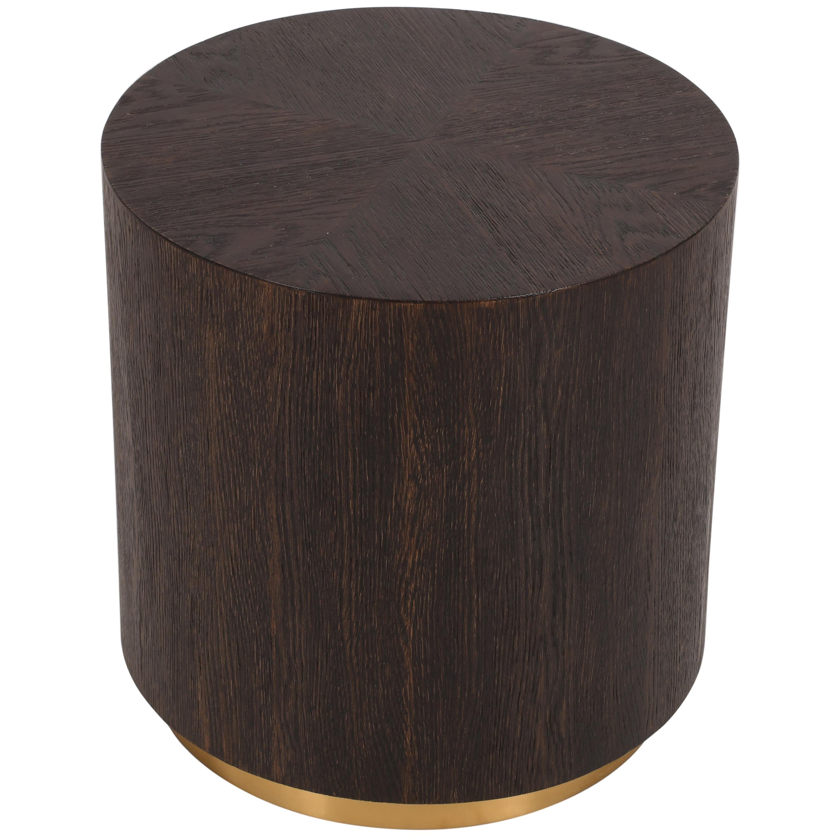 Meridian Nile Brown Oak End Table