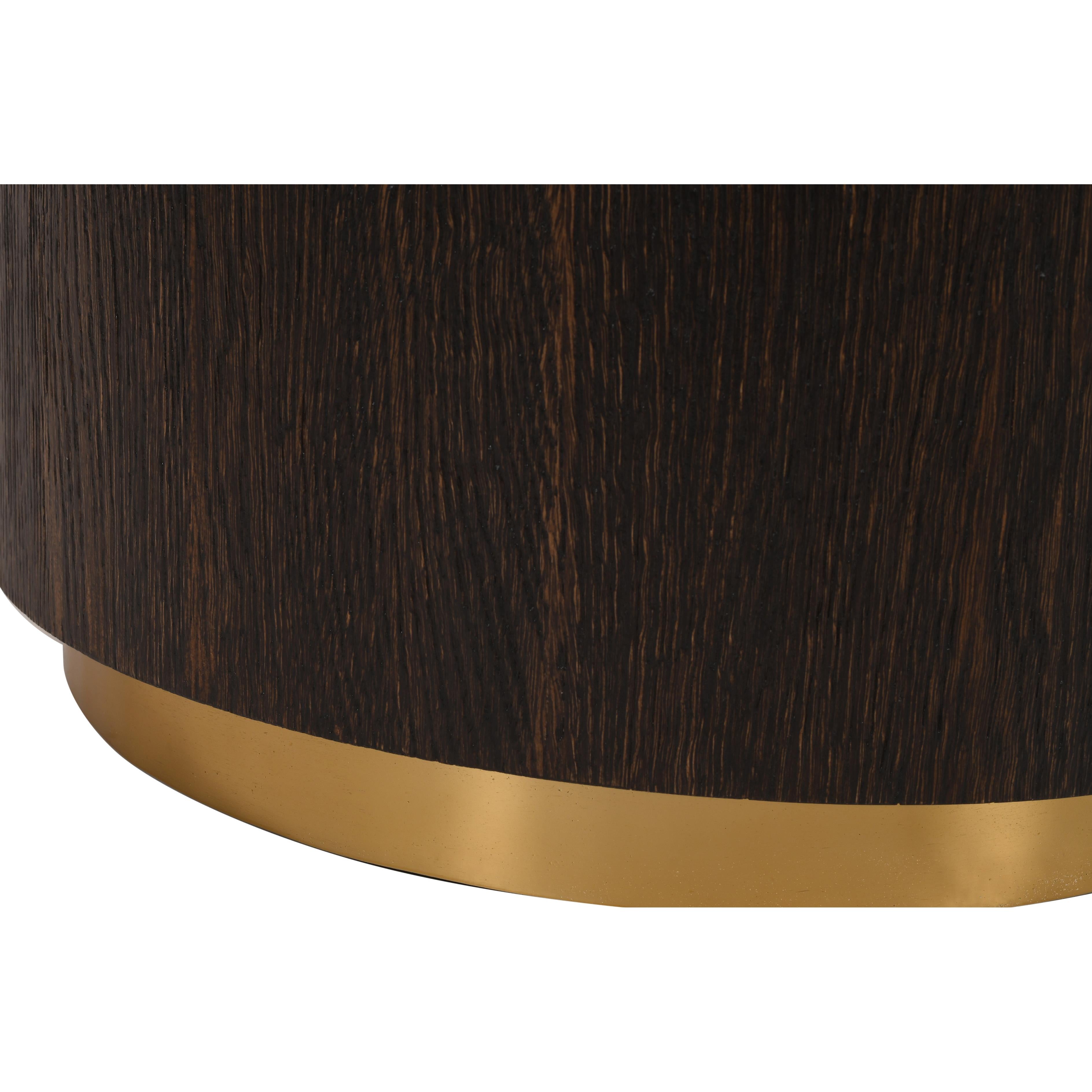 Meridian Nile Brown Oak End Table