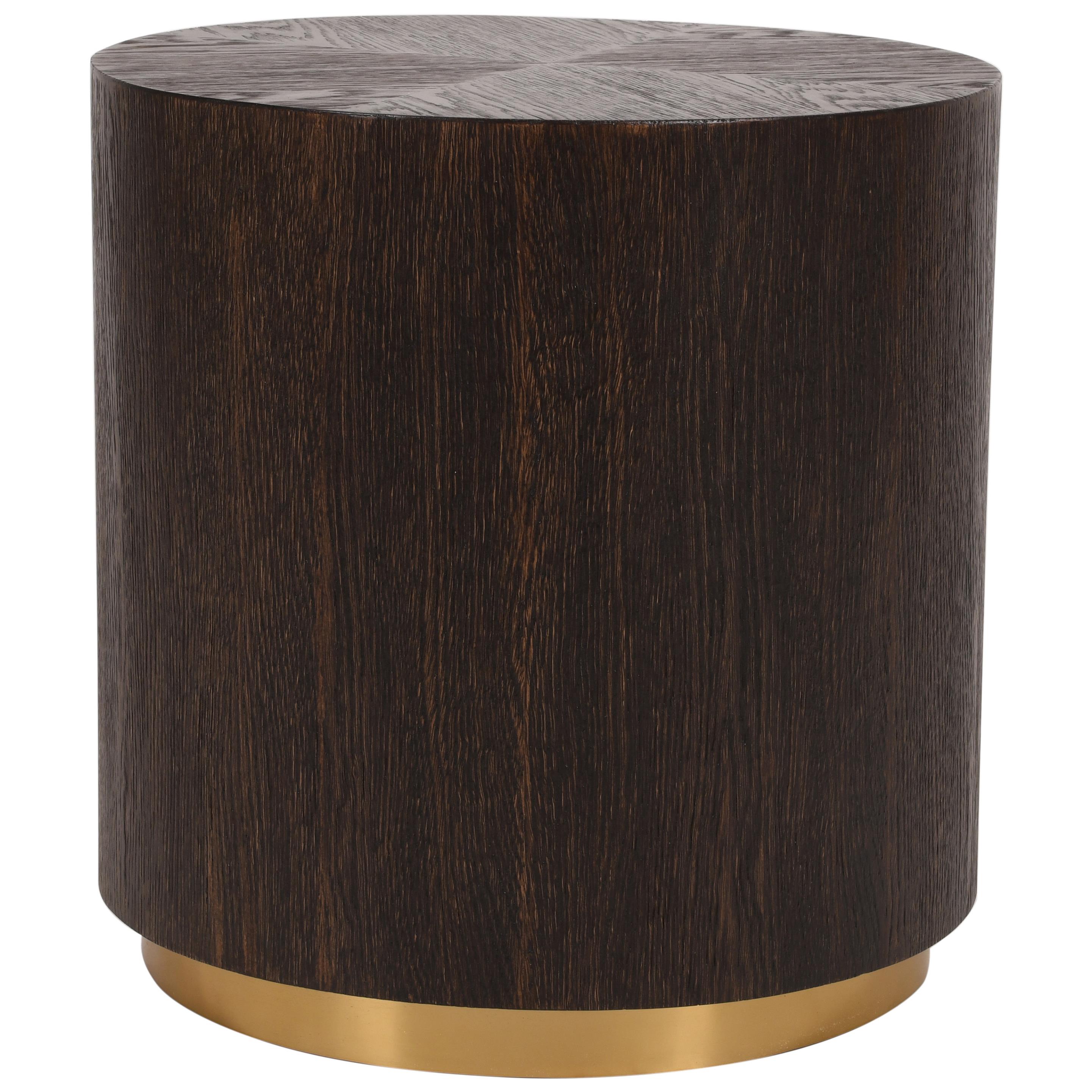Meridian Nile Brown Oak End Table