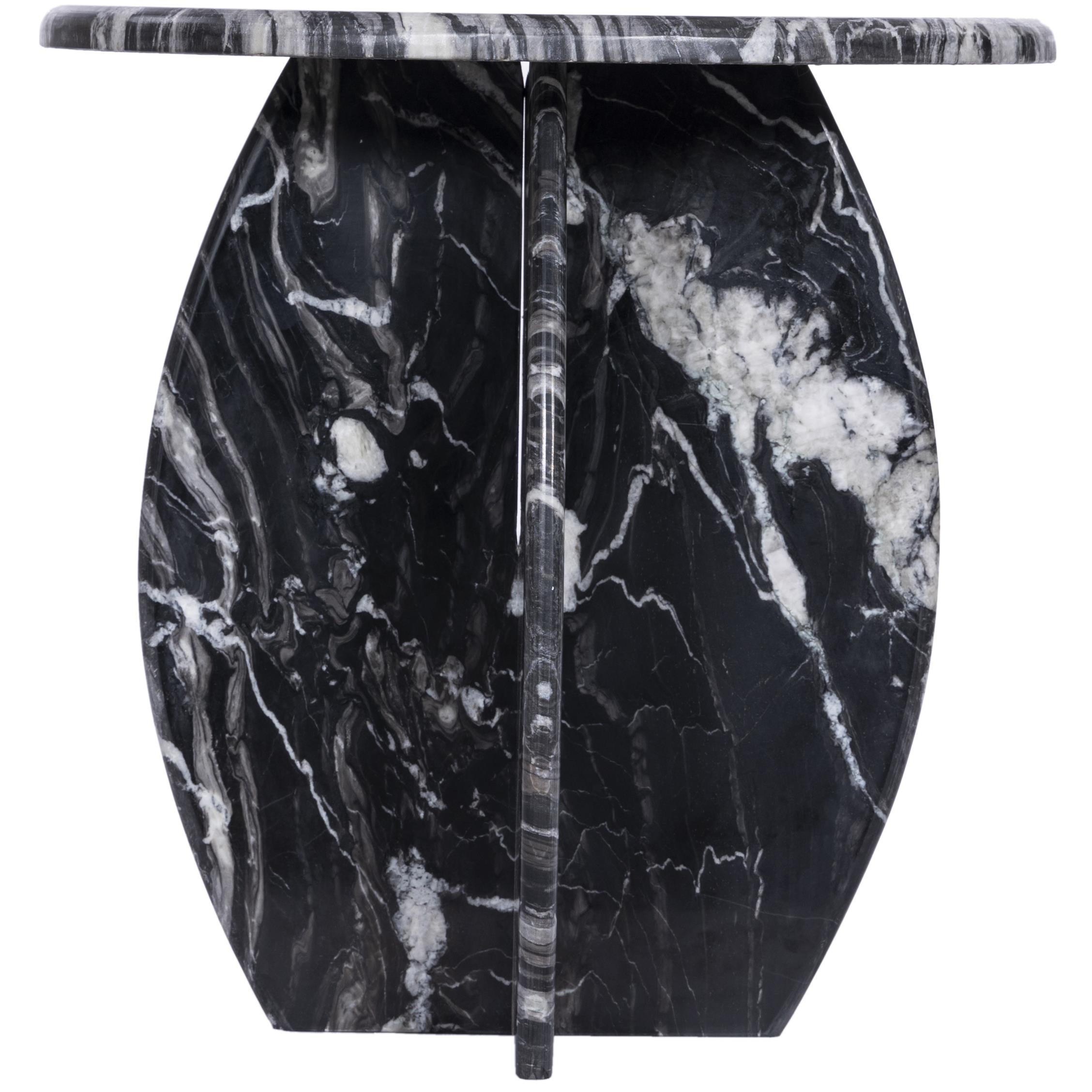 Meridian Formentera Black End Table