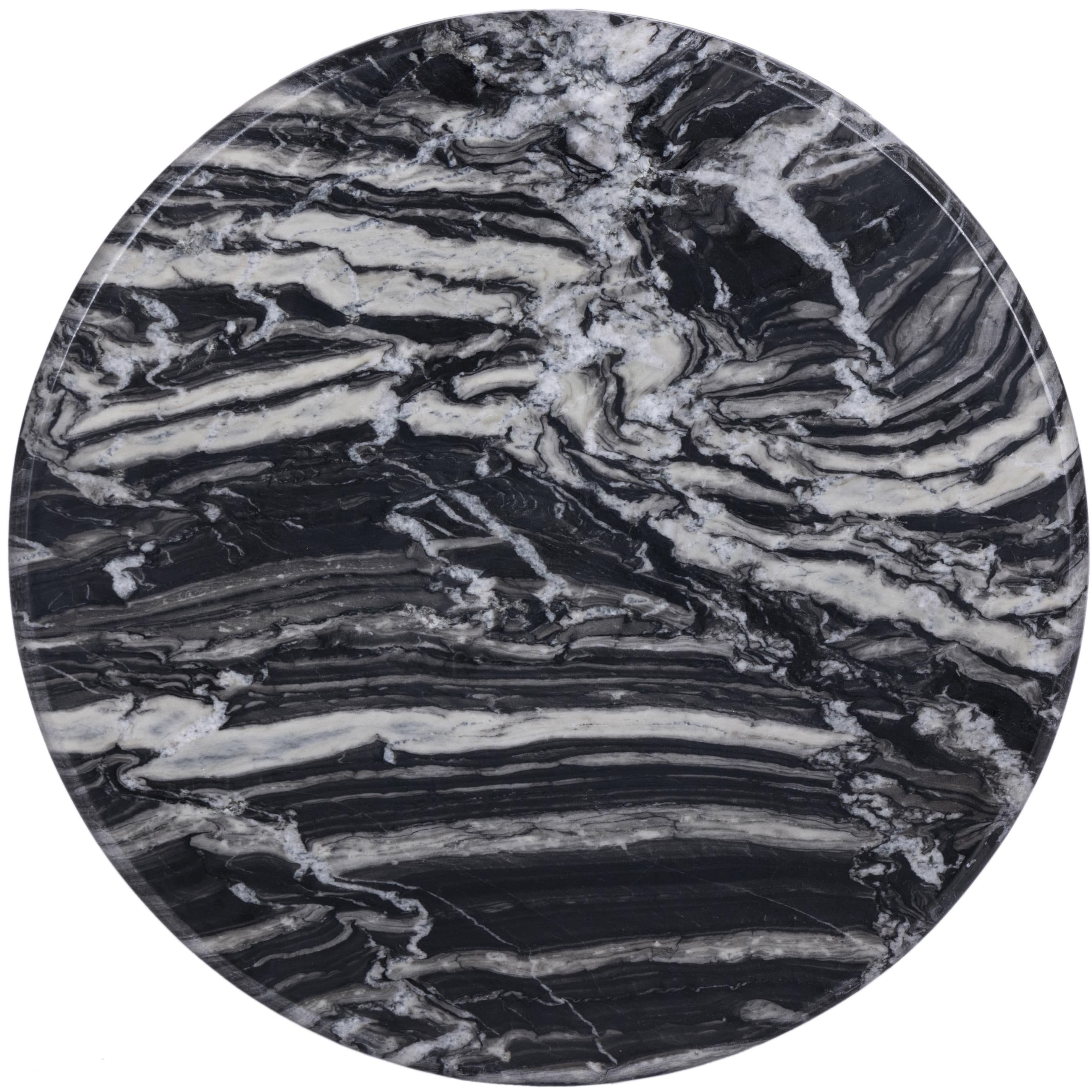Meridian Formentera Black End Table