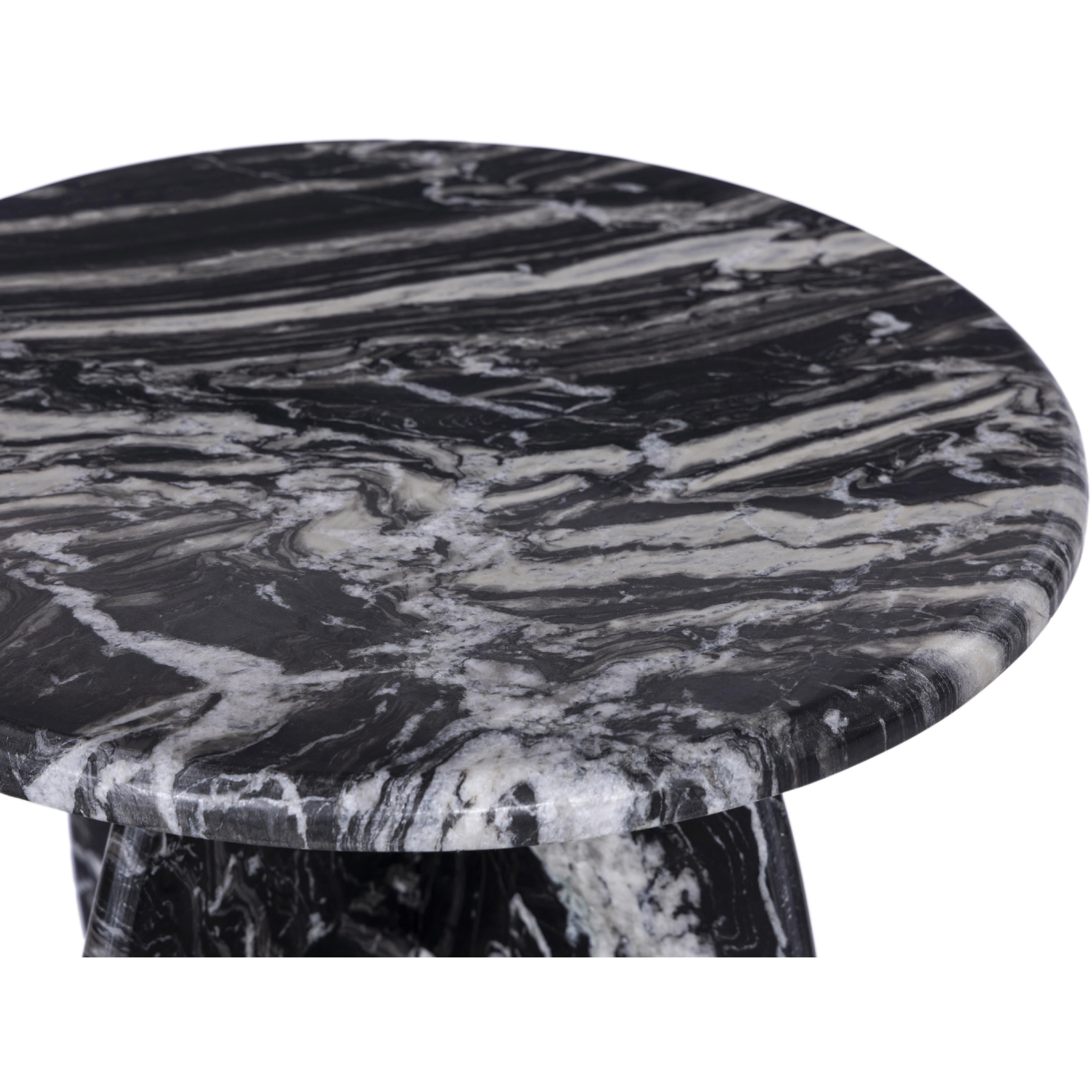 Meridian Formentera Black End Table