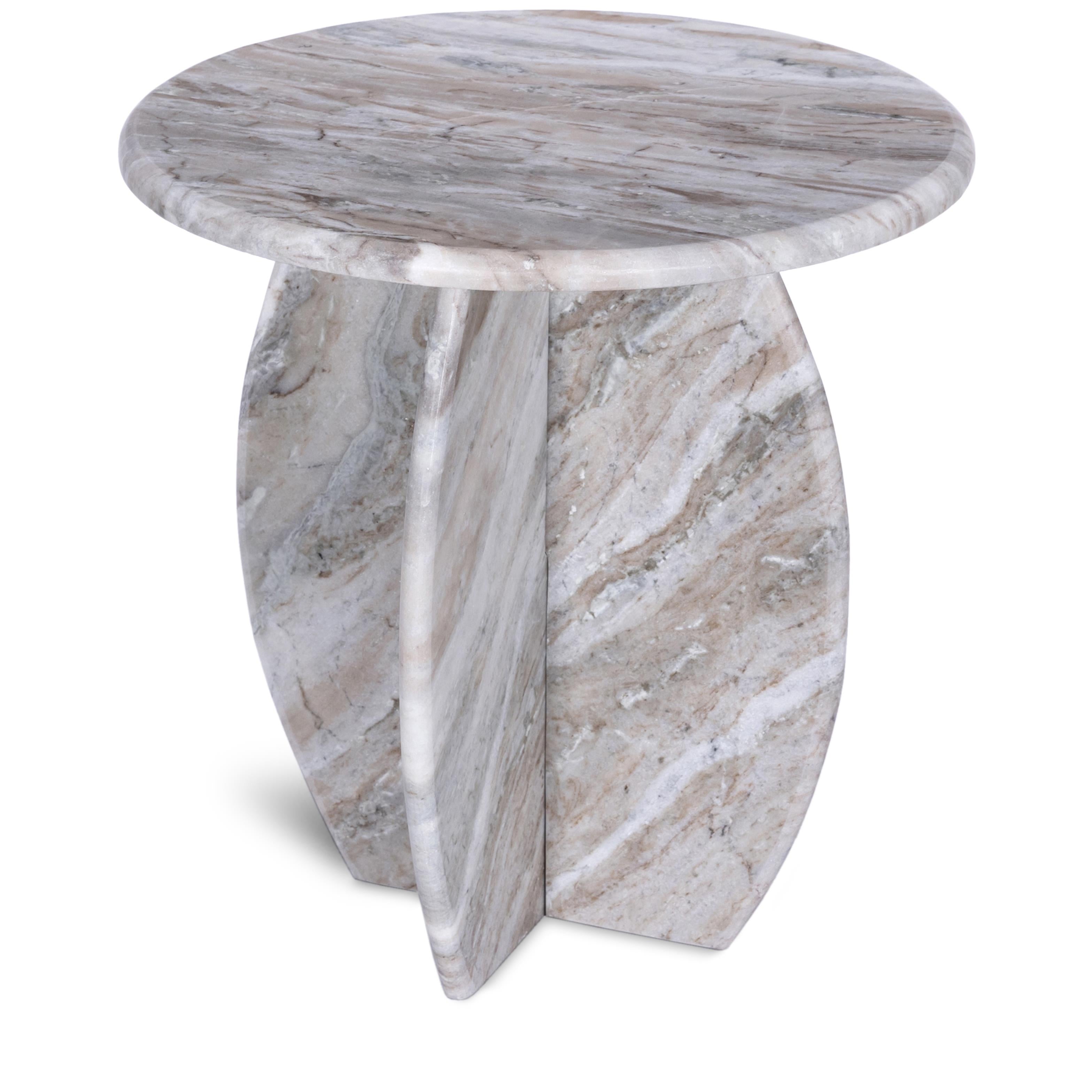 Meridian Formentera Brown End Table