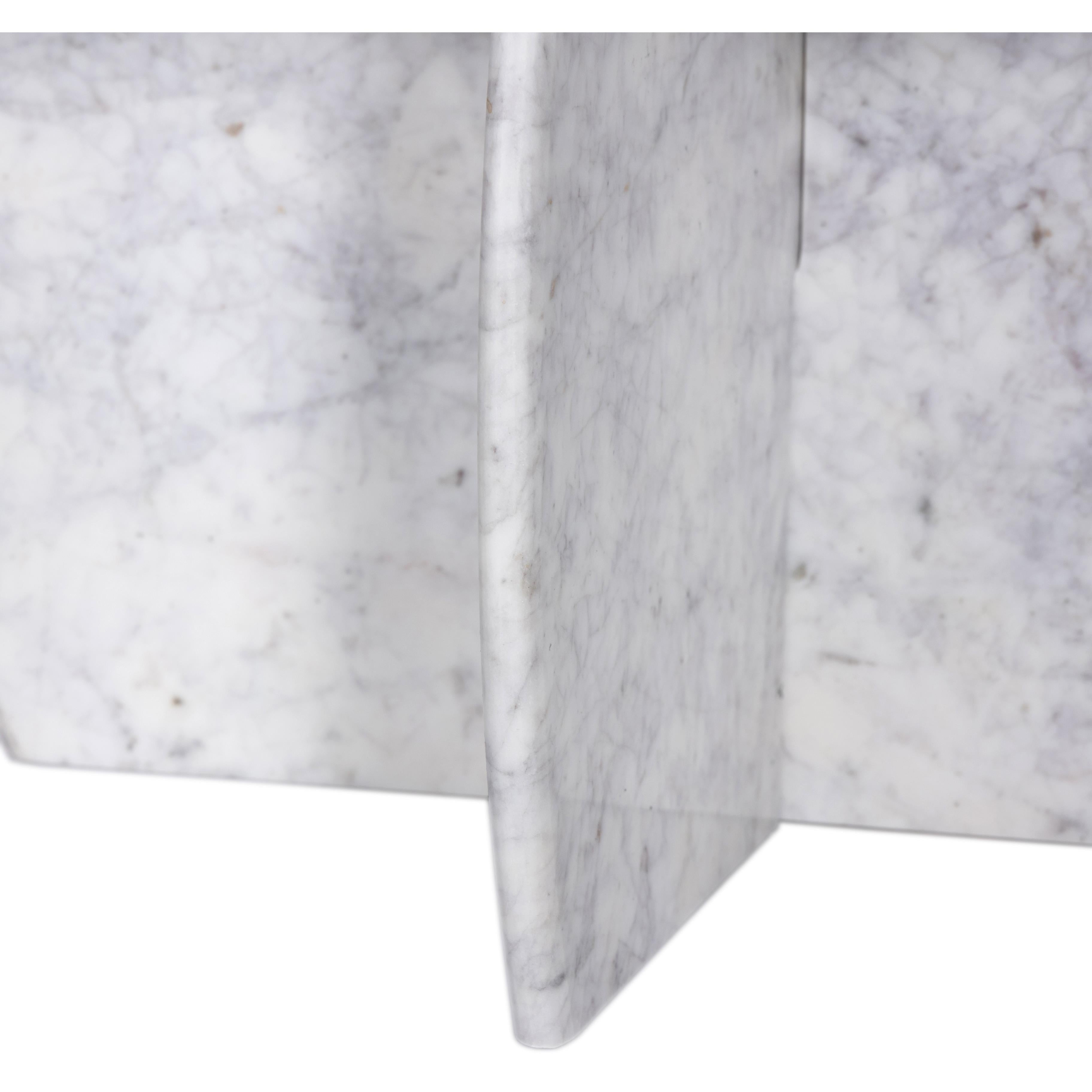 Meridian Formentera White Coffee Table