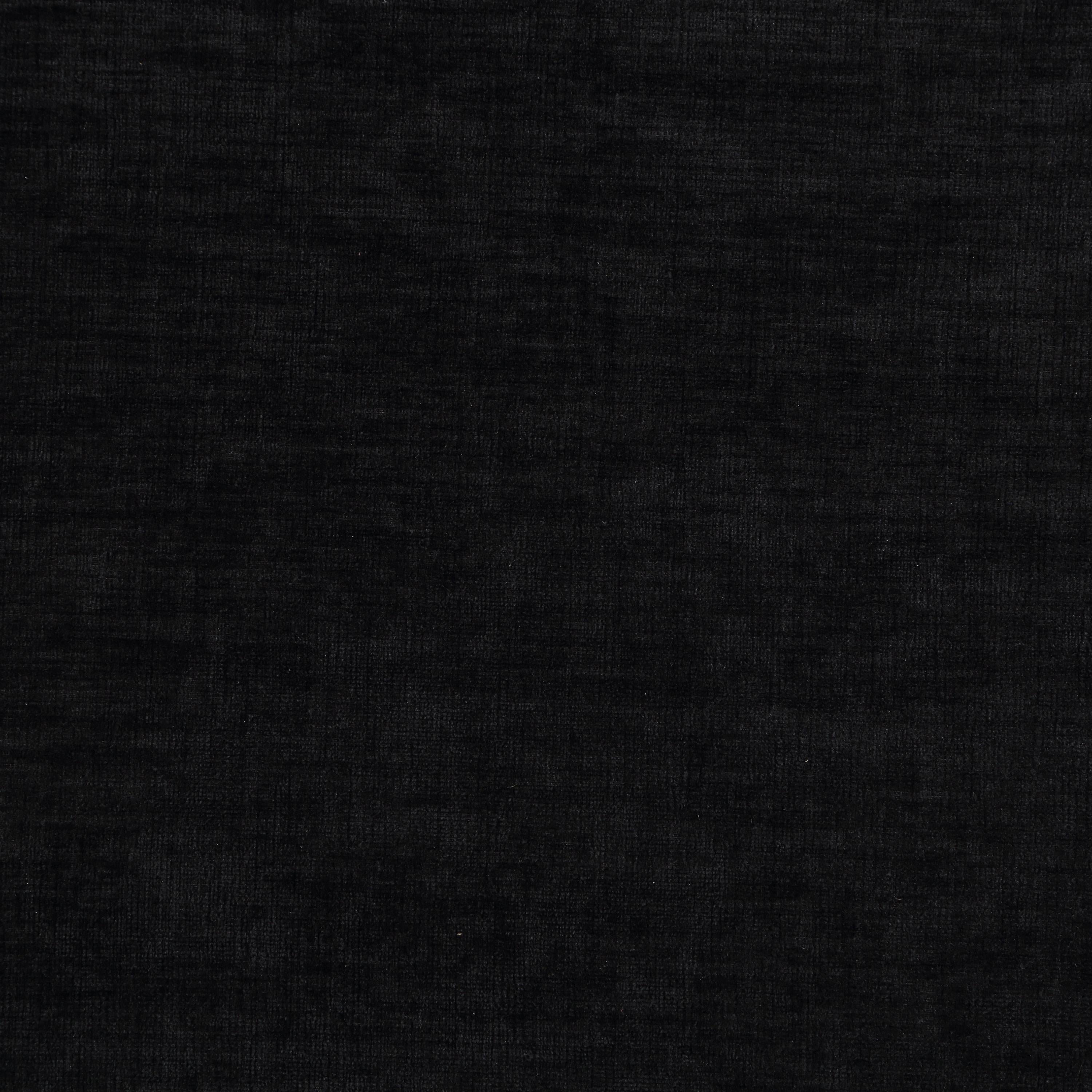 Meridian Edison Black Chenille Fabric Bench
