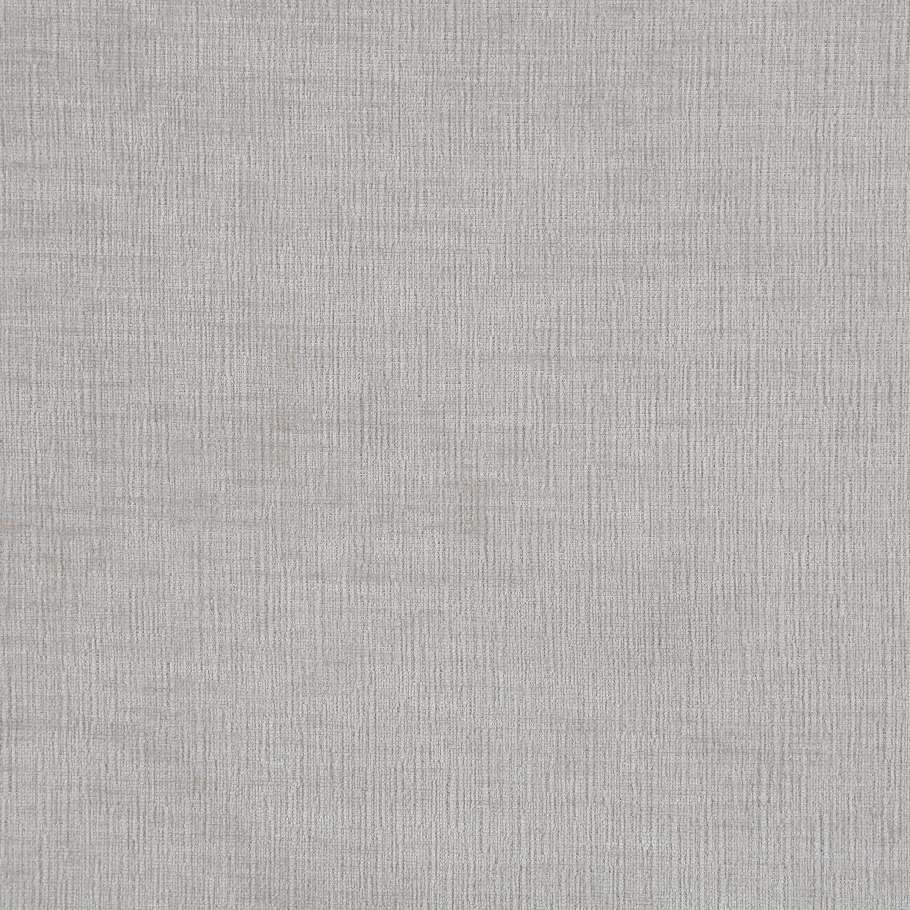 Meridian Edison Light Grey Chenille Fabric Bench