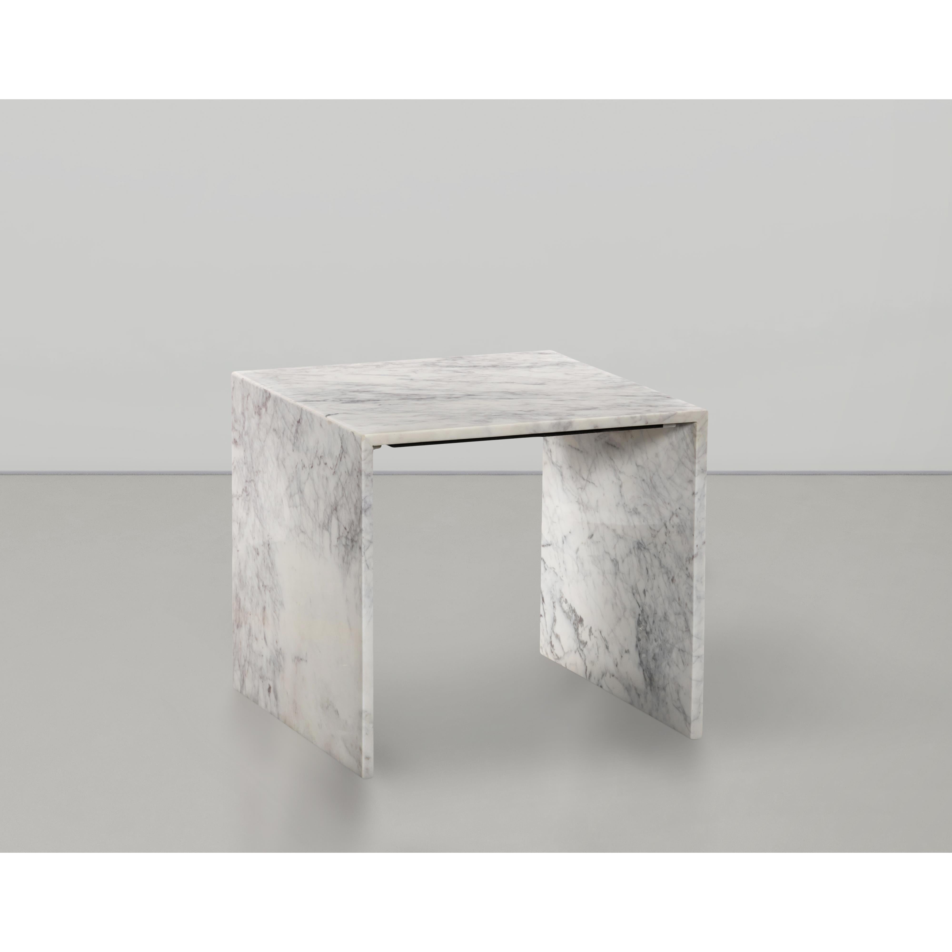 Meridian Canova White End Table