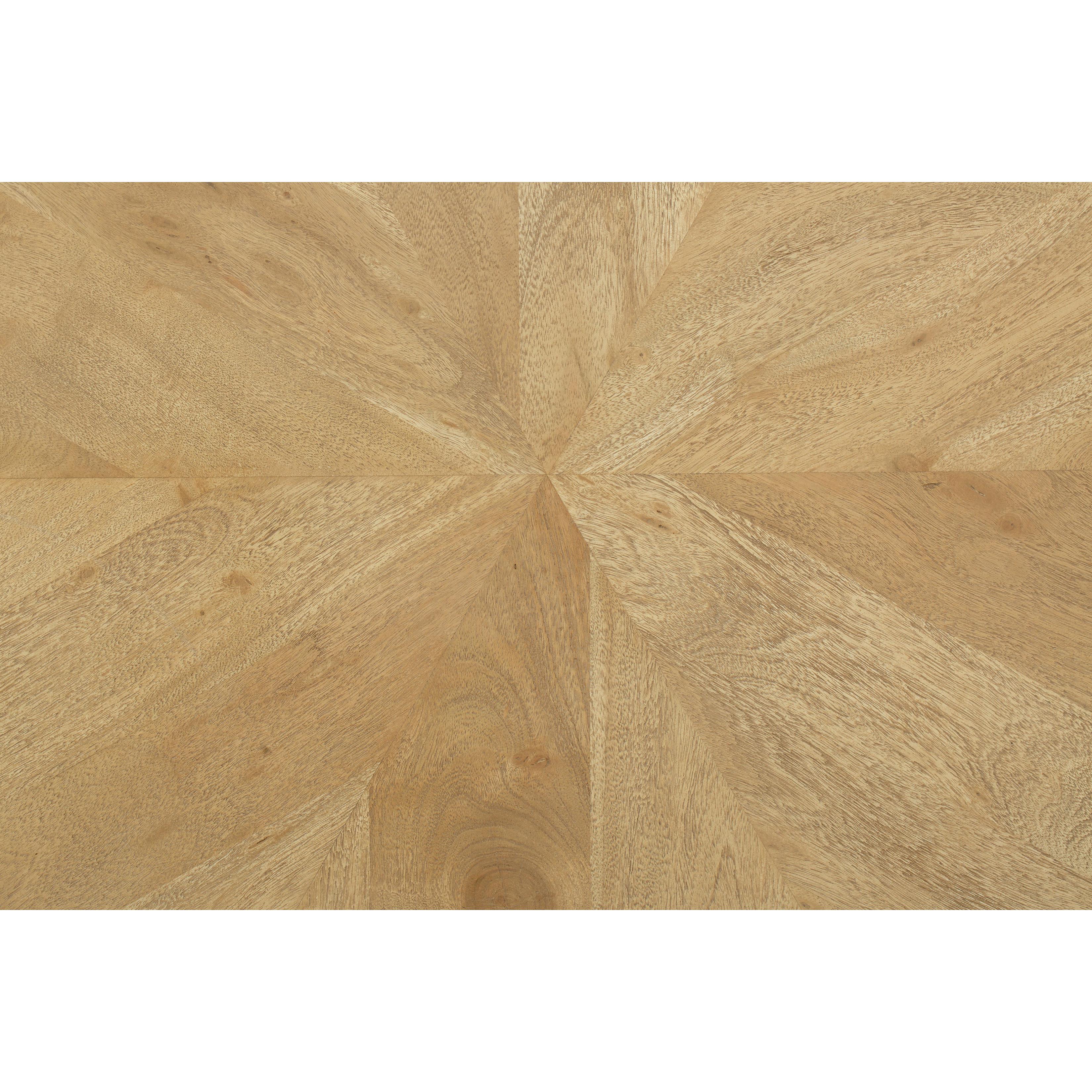 Meridian Diamante Oak Coffee Table
