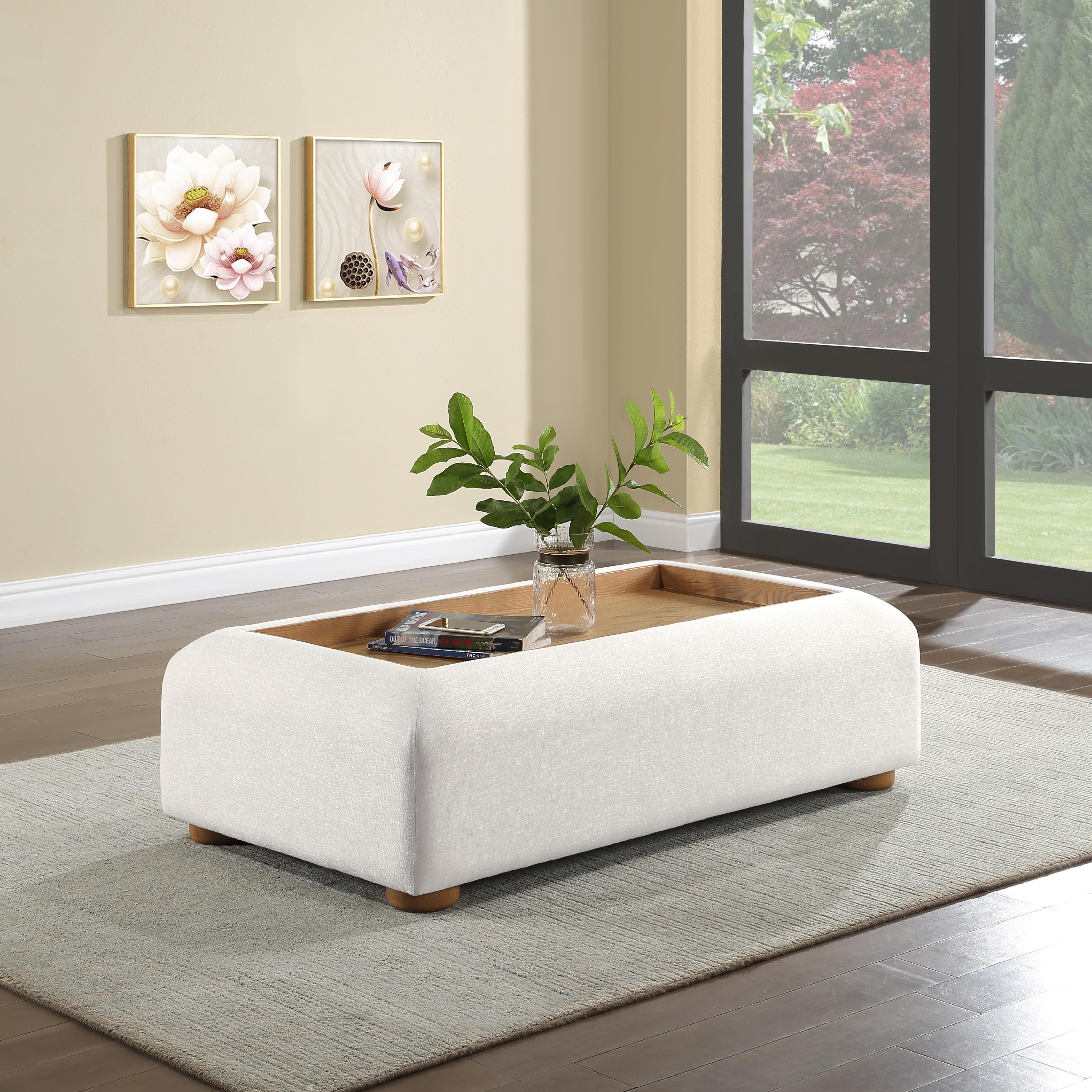 Meridian Diana Cream Coffee Table