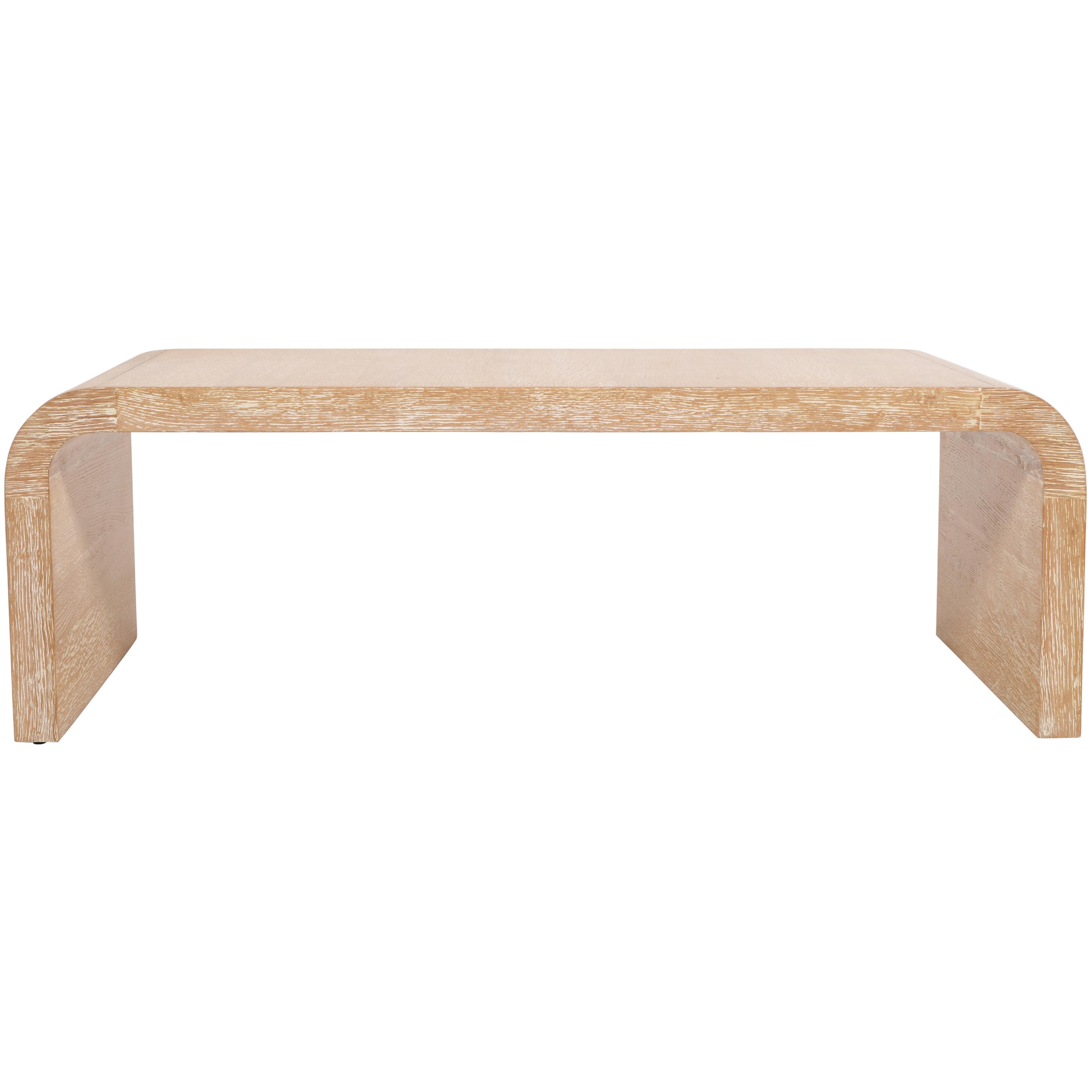 Meridian Cresthill White Oak Coffee Table