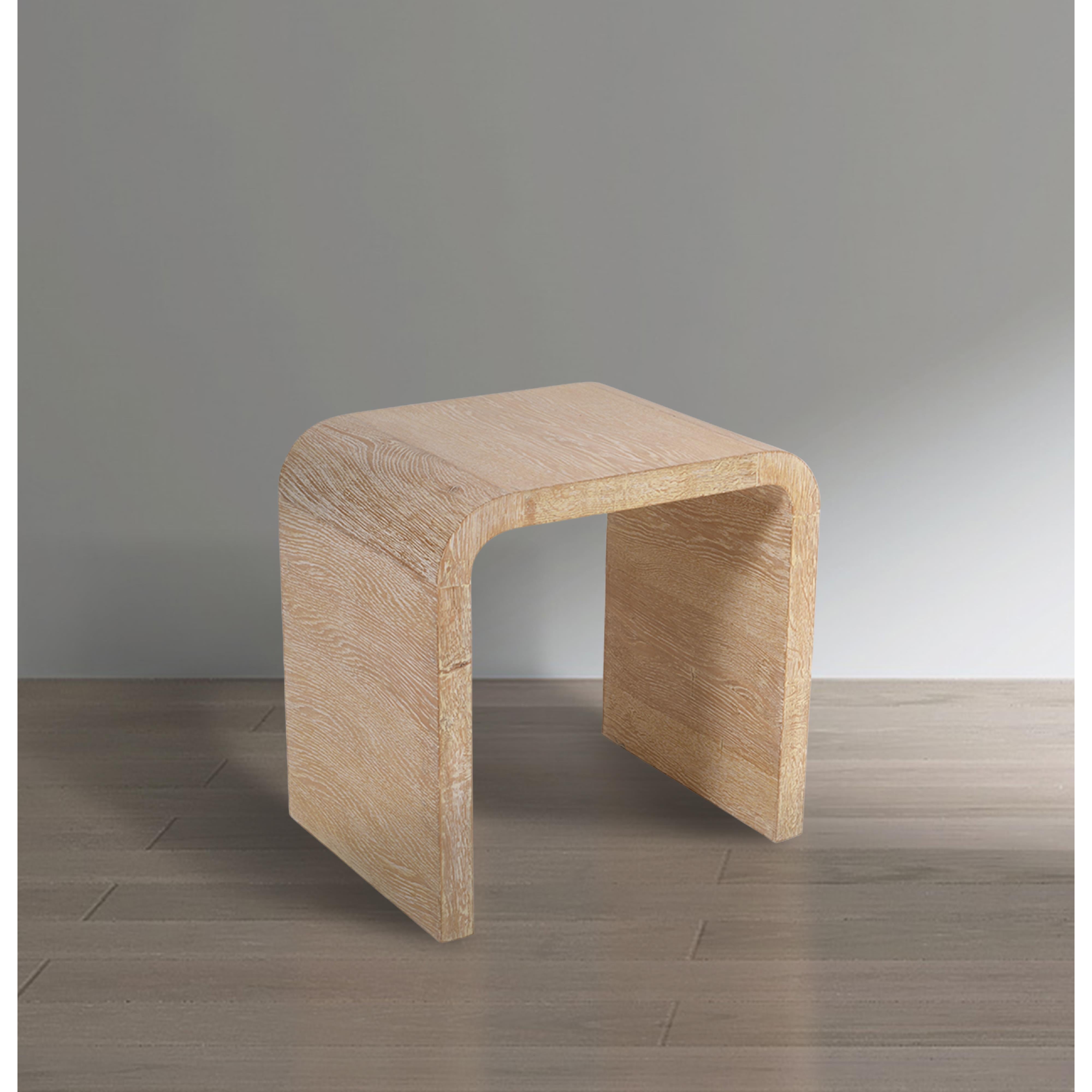 Meridian Cresthill White Oak End Table