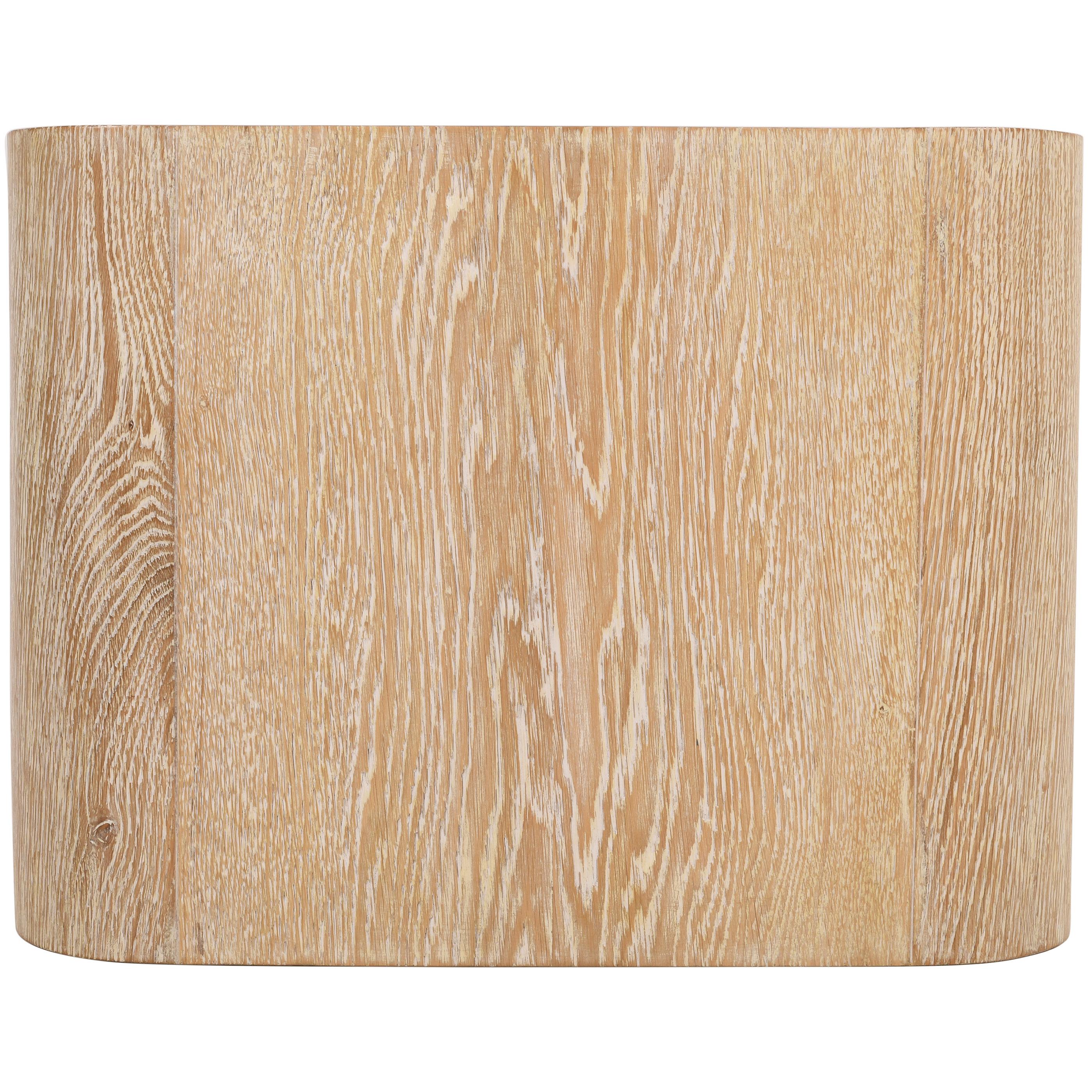 Meridian Cresthill White Oak End Table