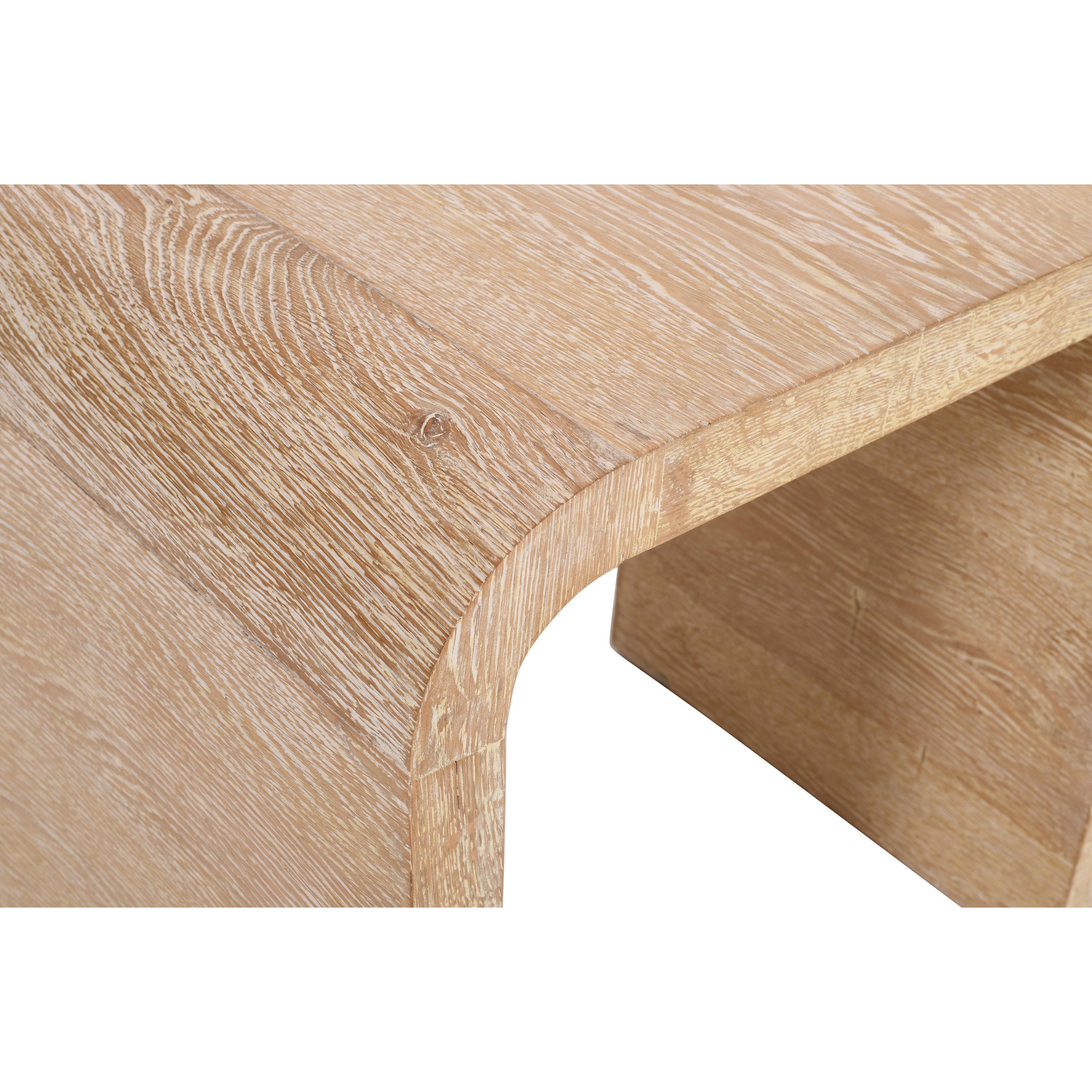 Meridian Cresthill White Oak End Table