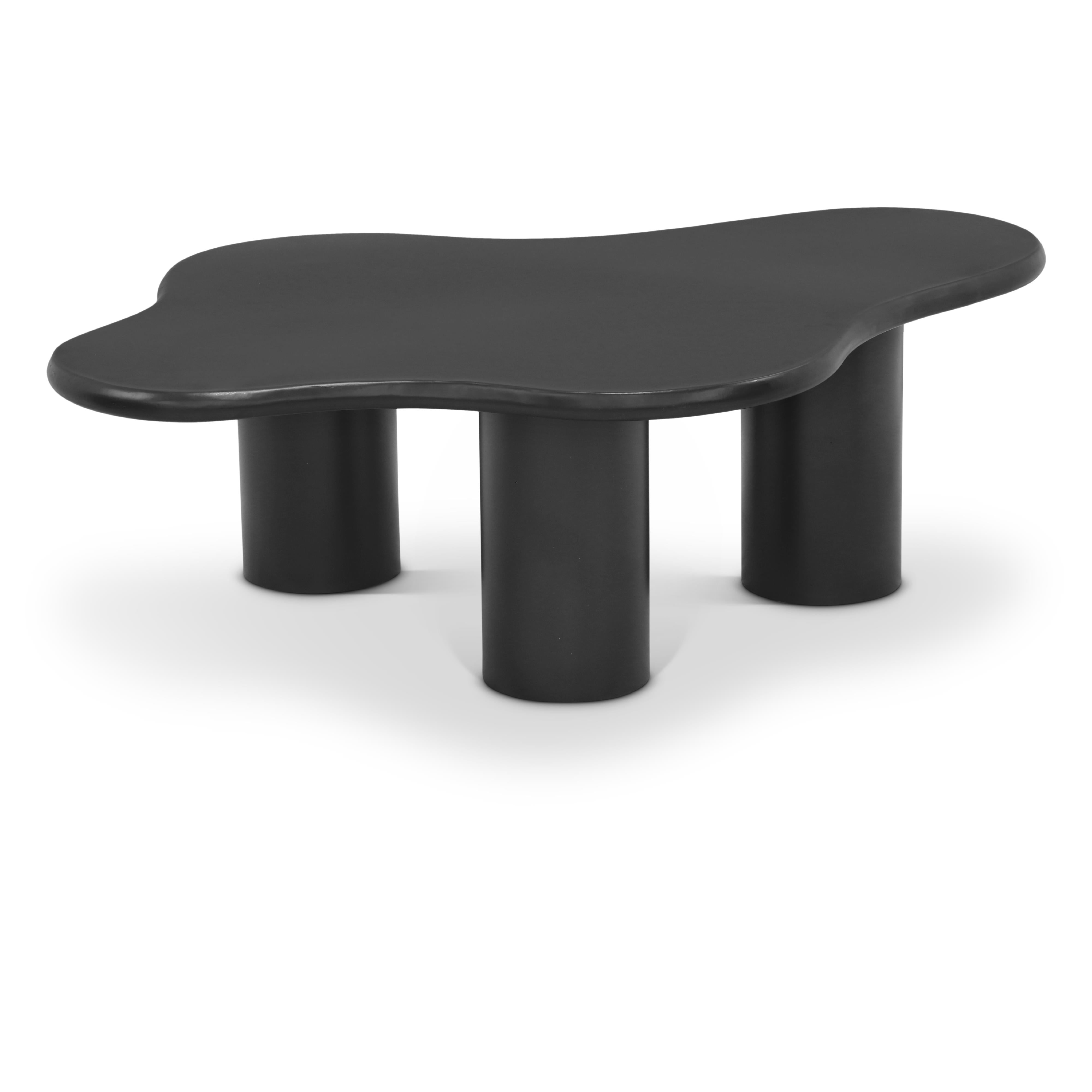 Meridian Romaine Black Coffee Table