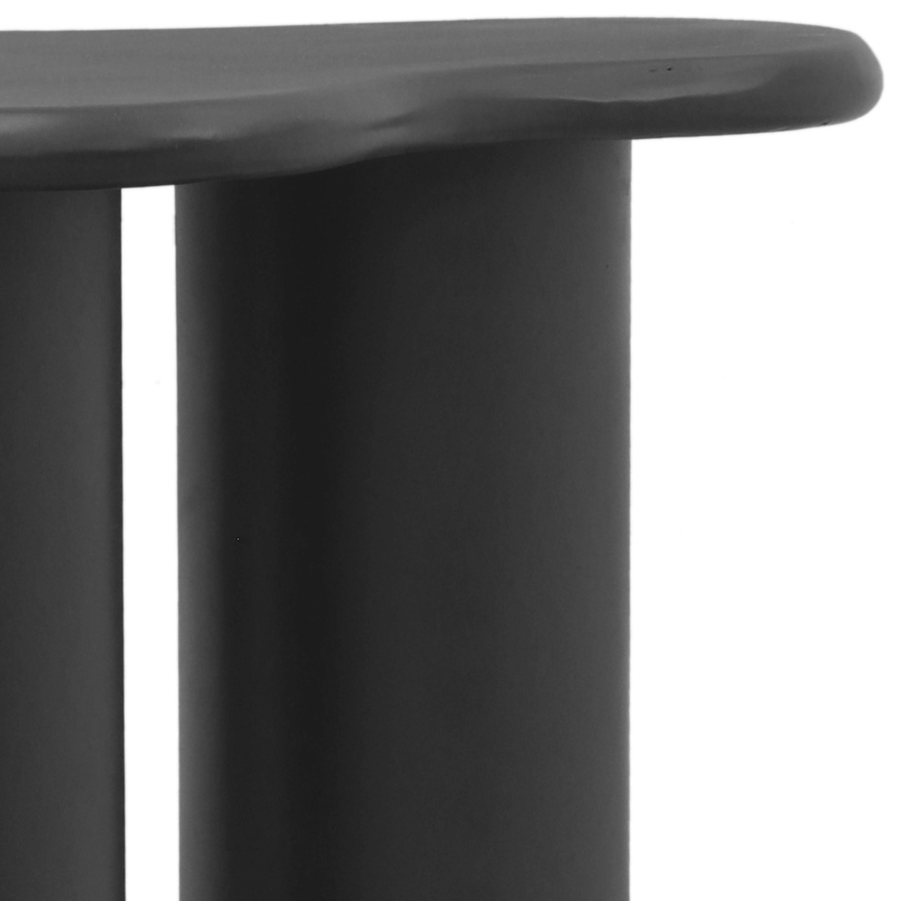 Meridian Romaine Black End Table