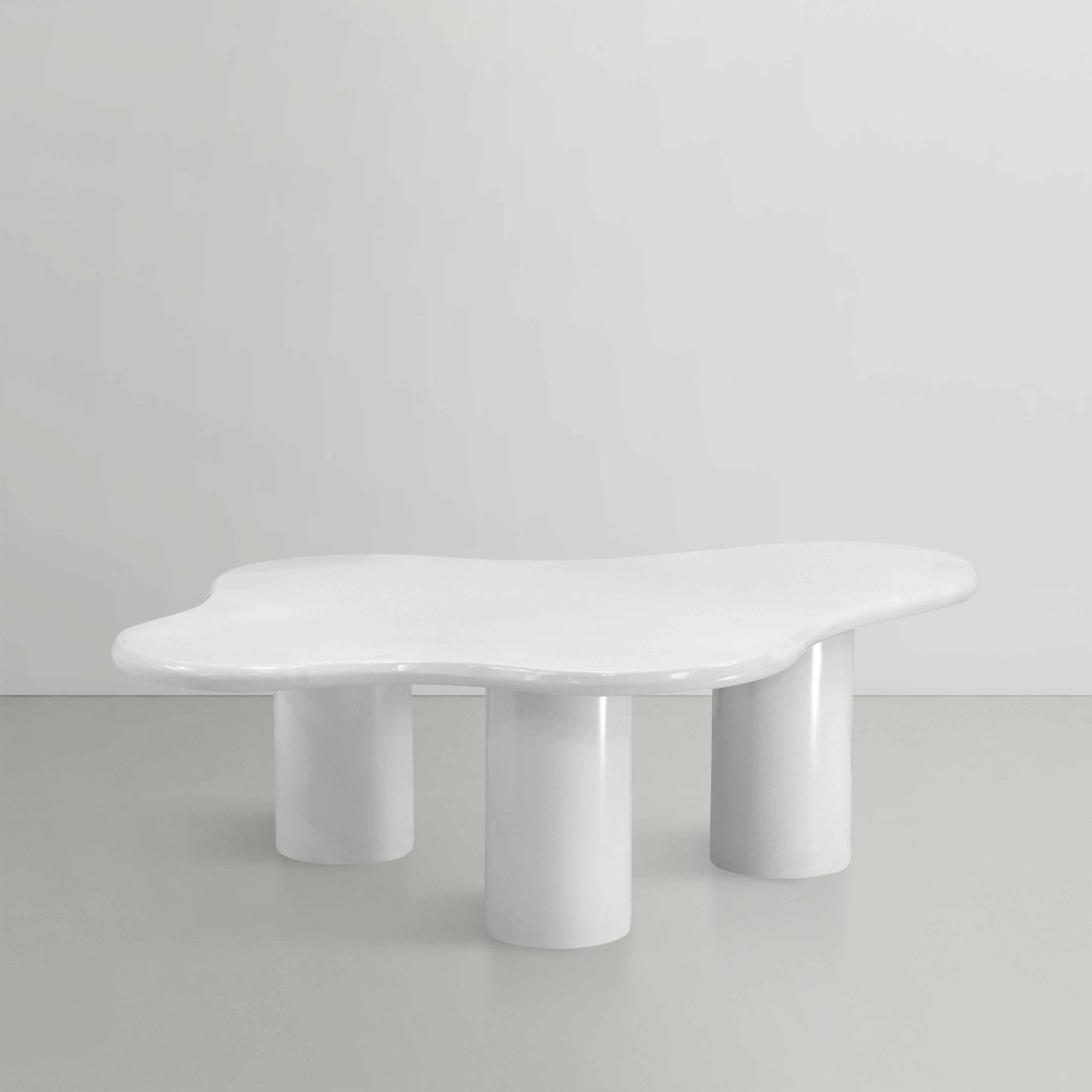 Meridian Romaine White Coffee Table