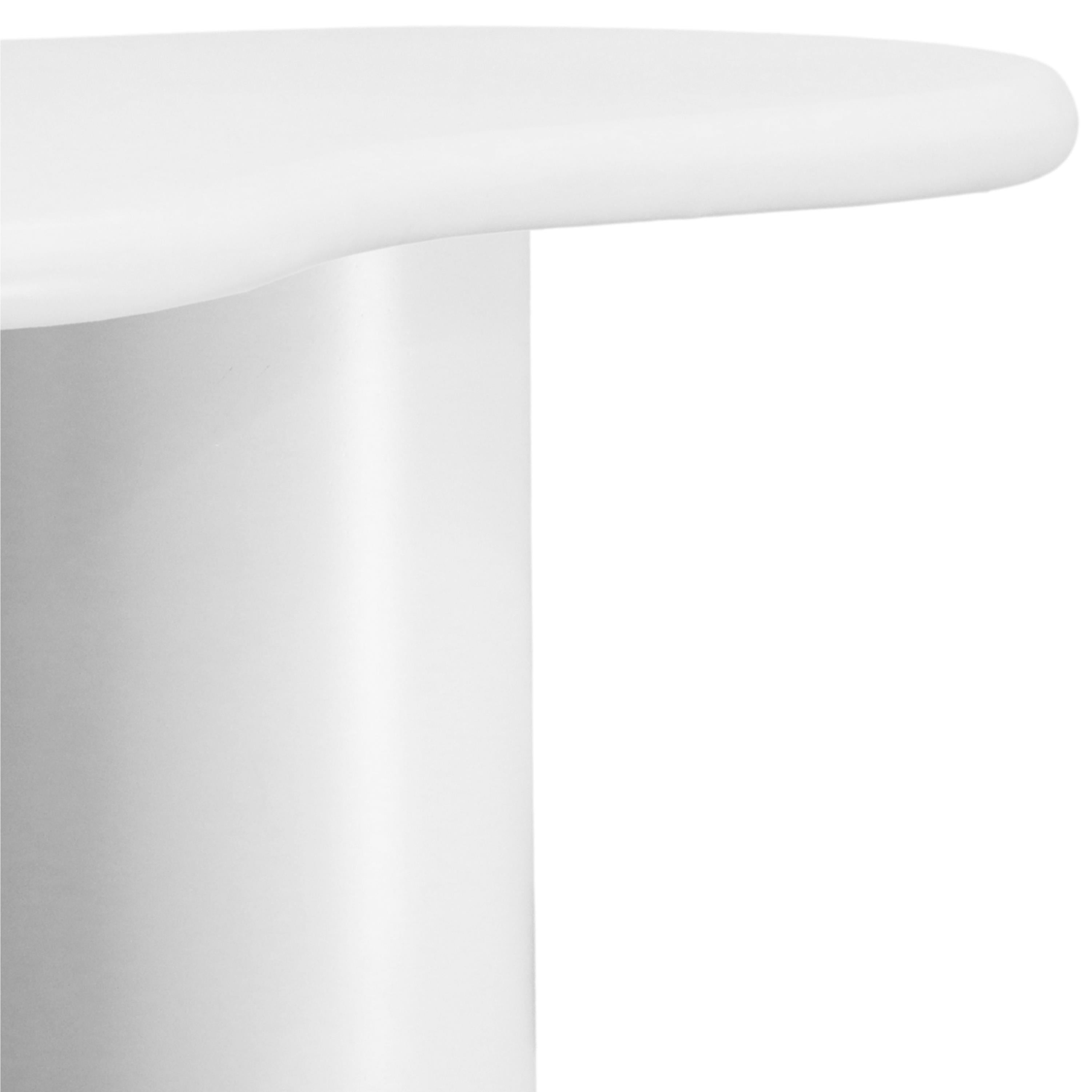 Meridian Romaine White Coffee Table