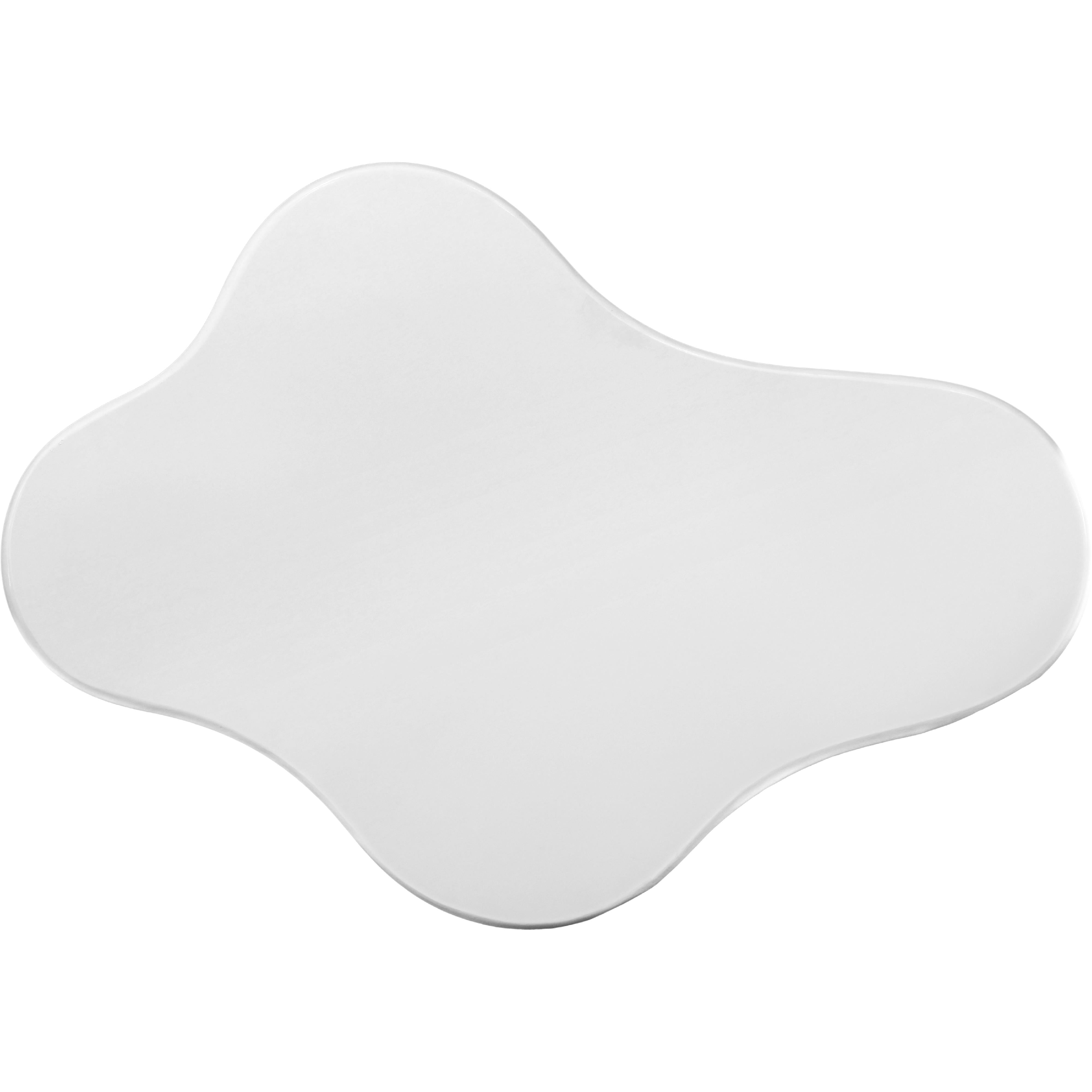 Meridian Romaine White End Table