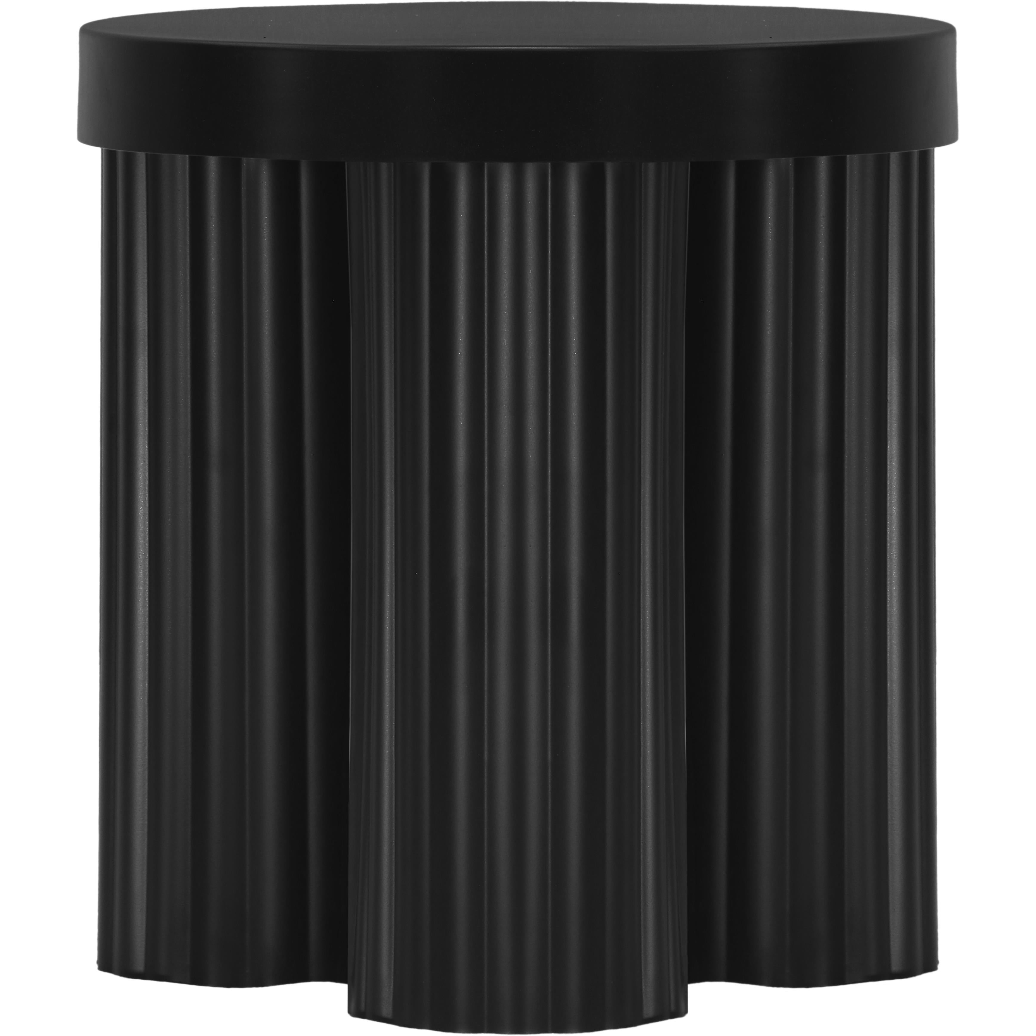 Meridian Rhodes Black End Table