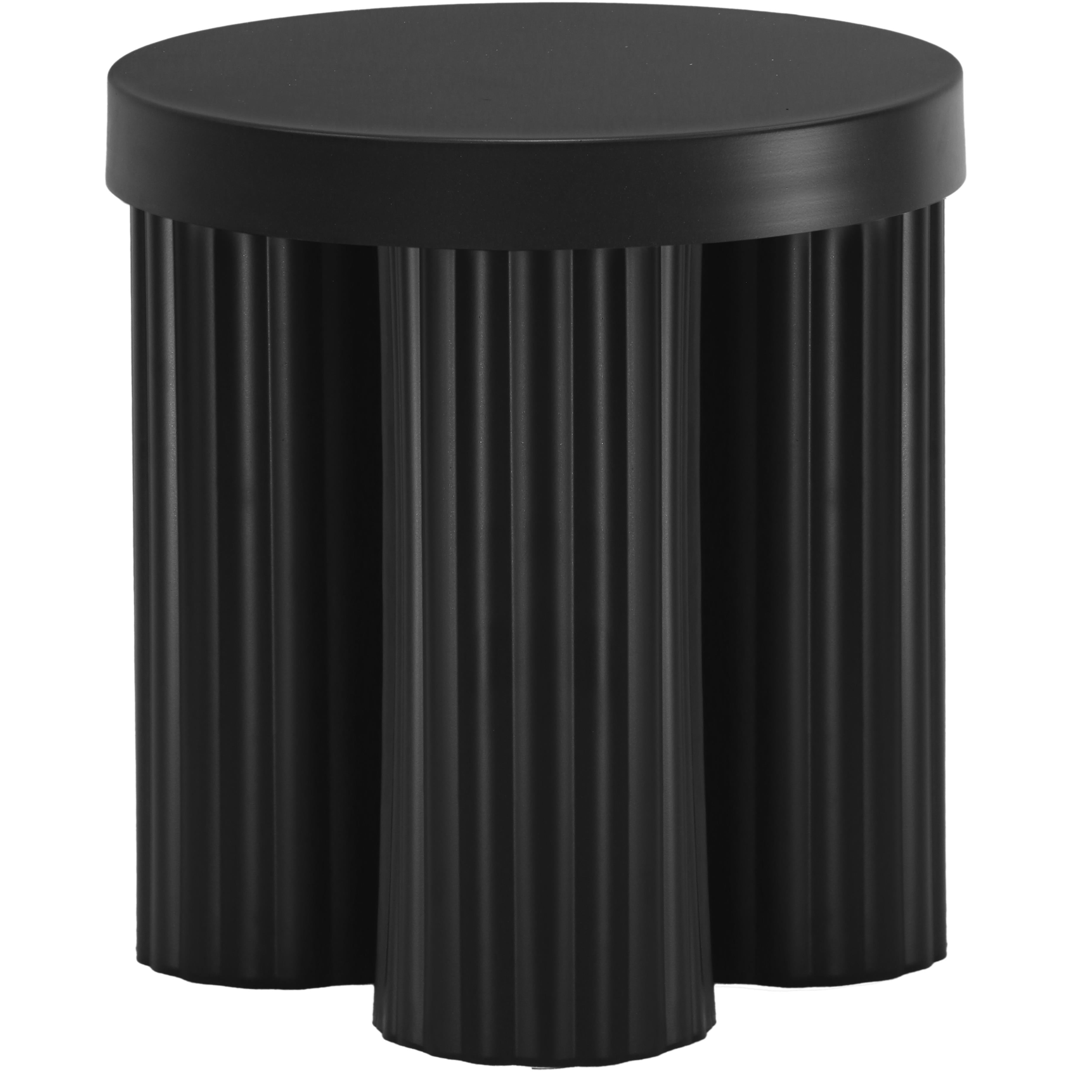 Meridian Rhodes Black End Table
