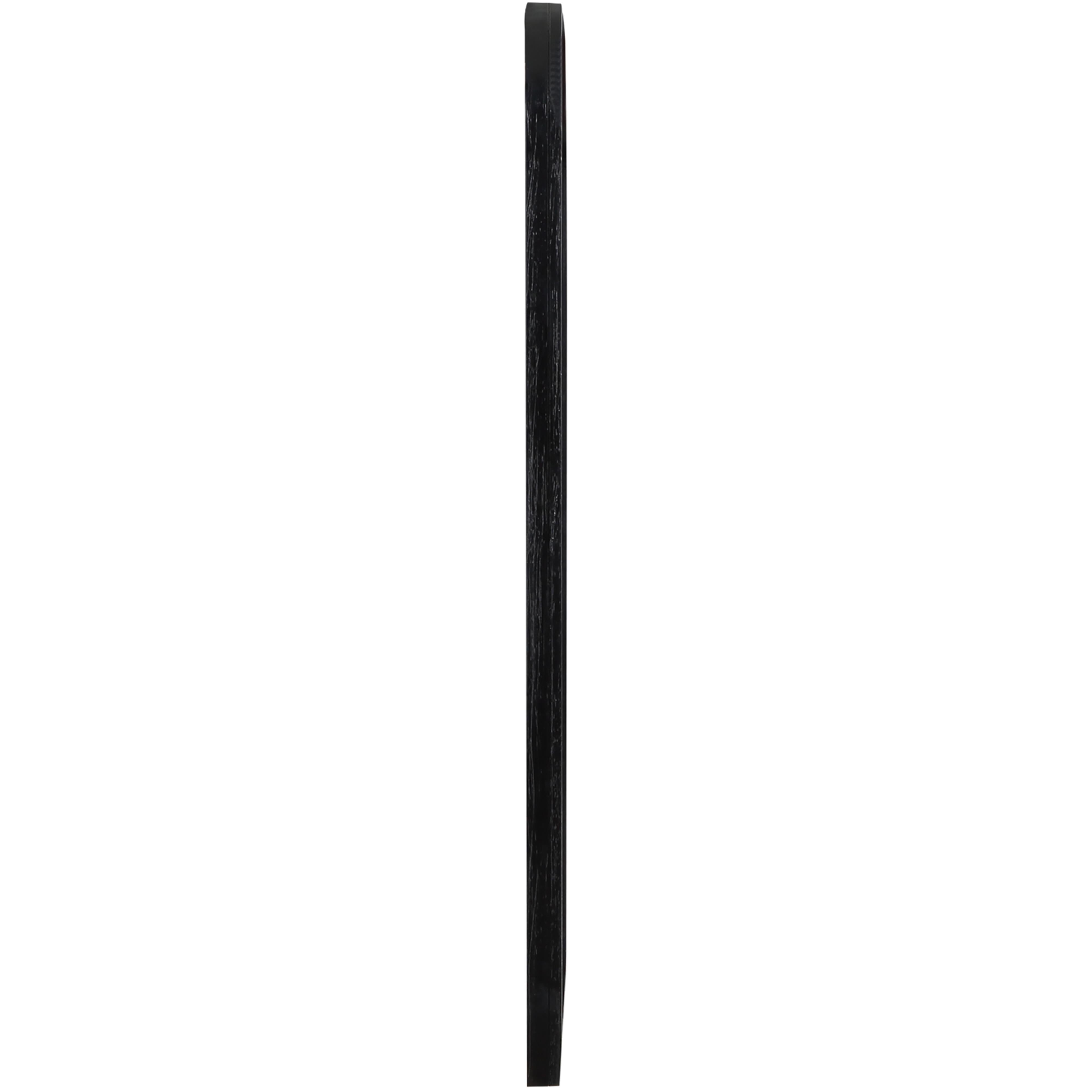 Meridian Fluted Black Mirror