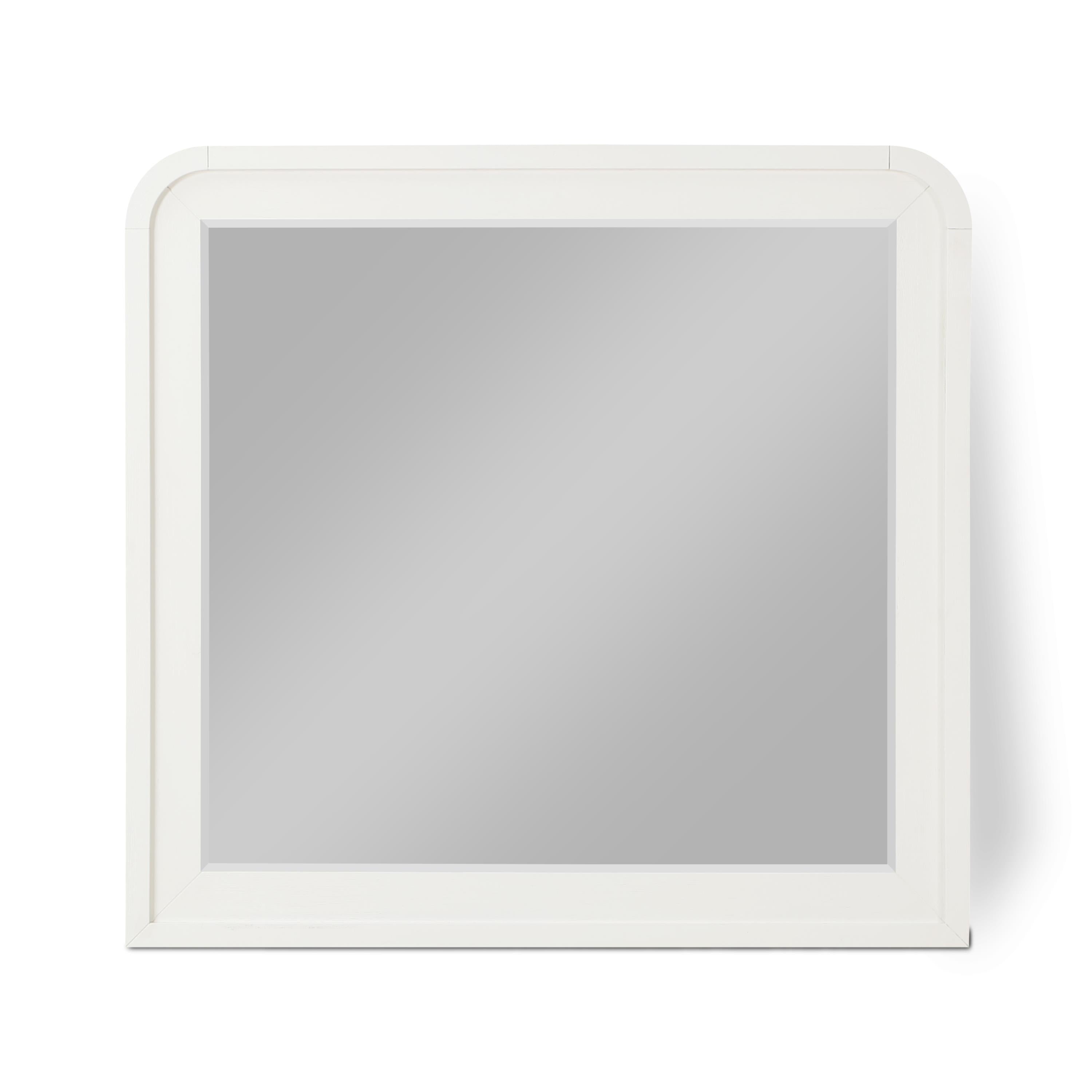 Meridian Fluted Cream Mirror