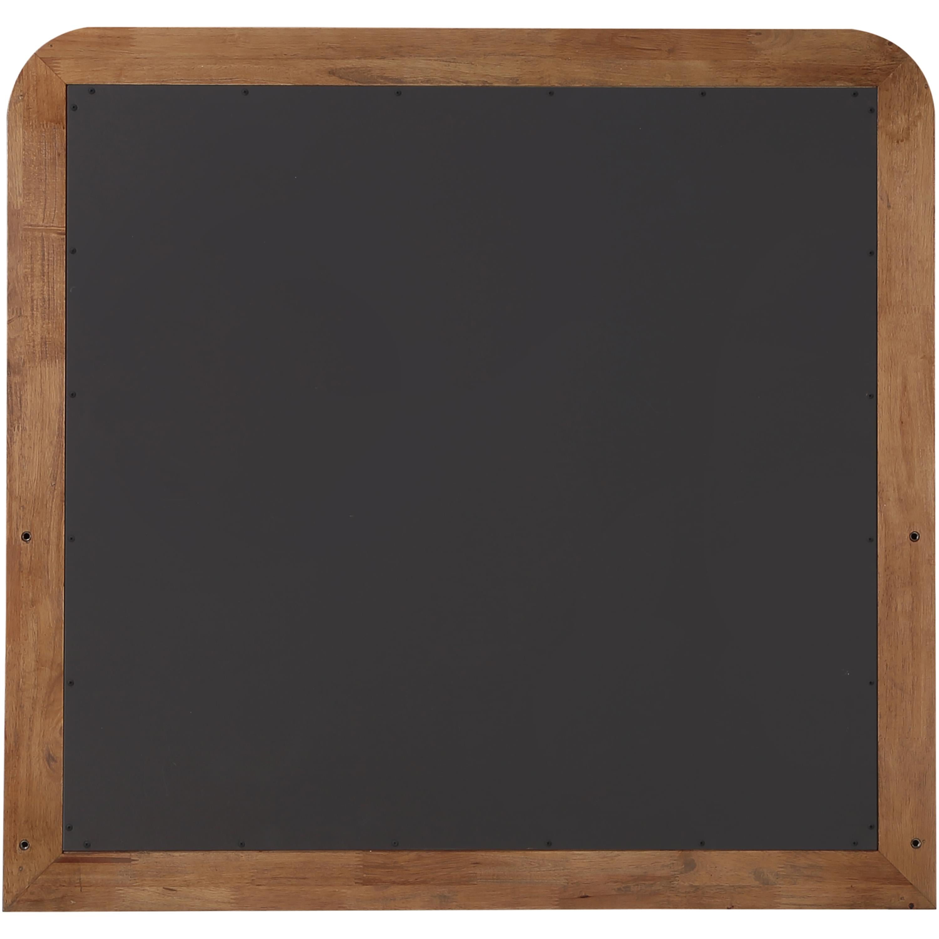 Meridian Fluted Walnut Mirror