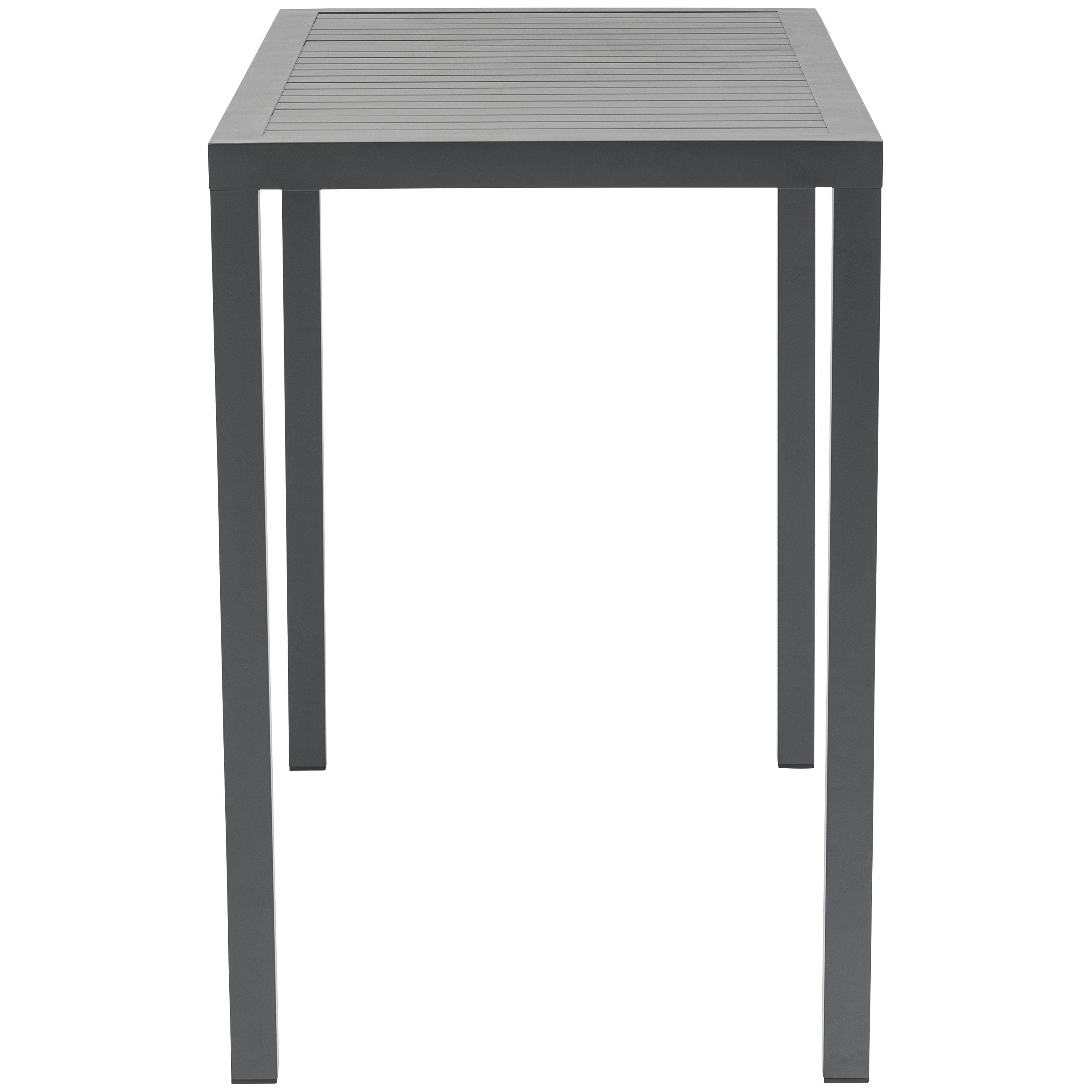 Meridian Maldives Outdoor Patio Rectangle Bar Table