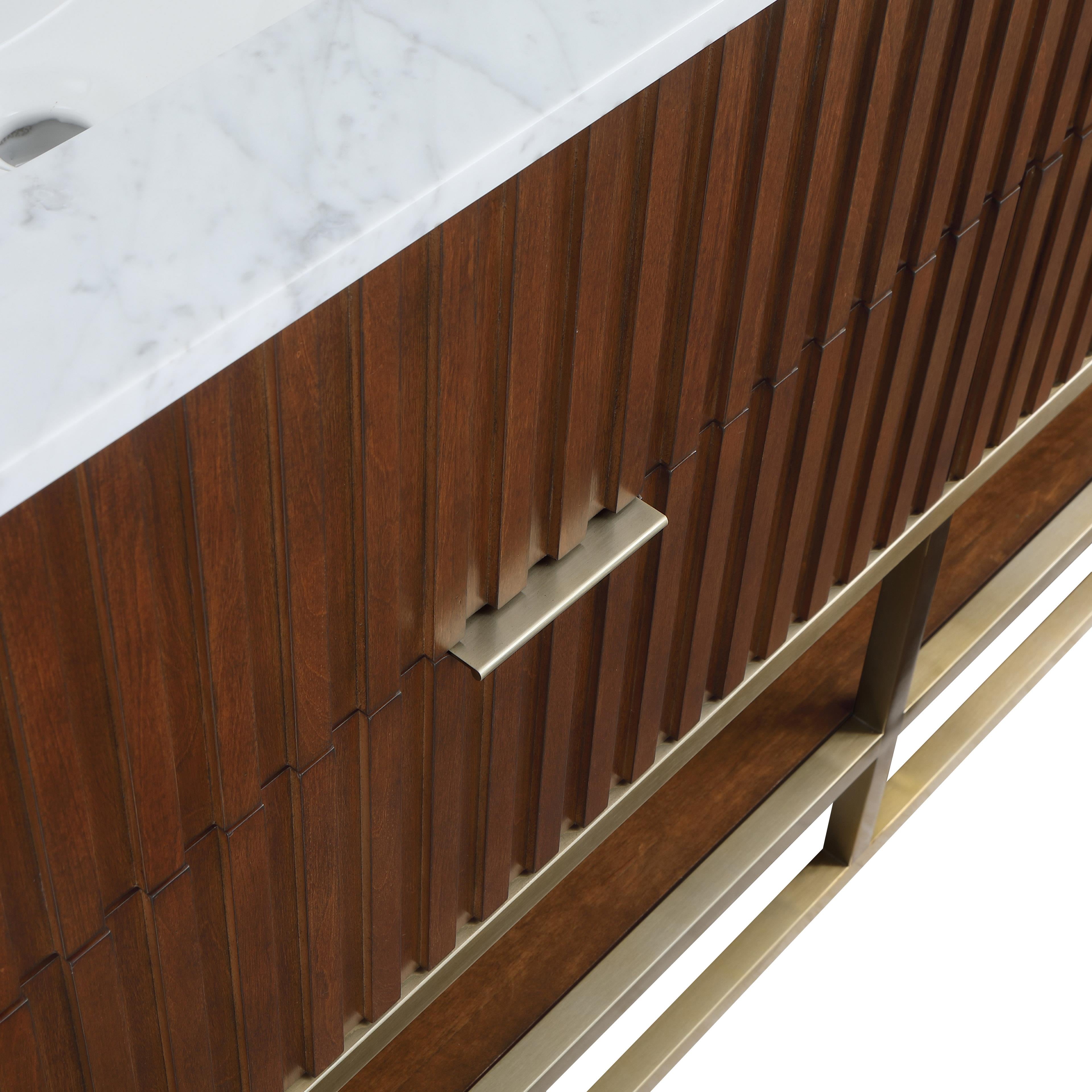 Meridian Monad Walnut Bathroom Vanity