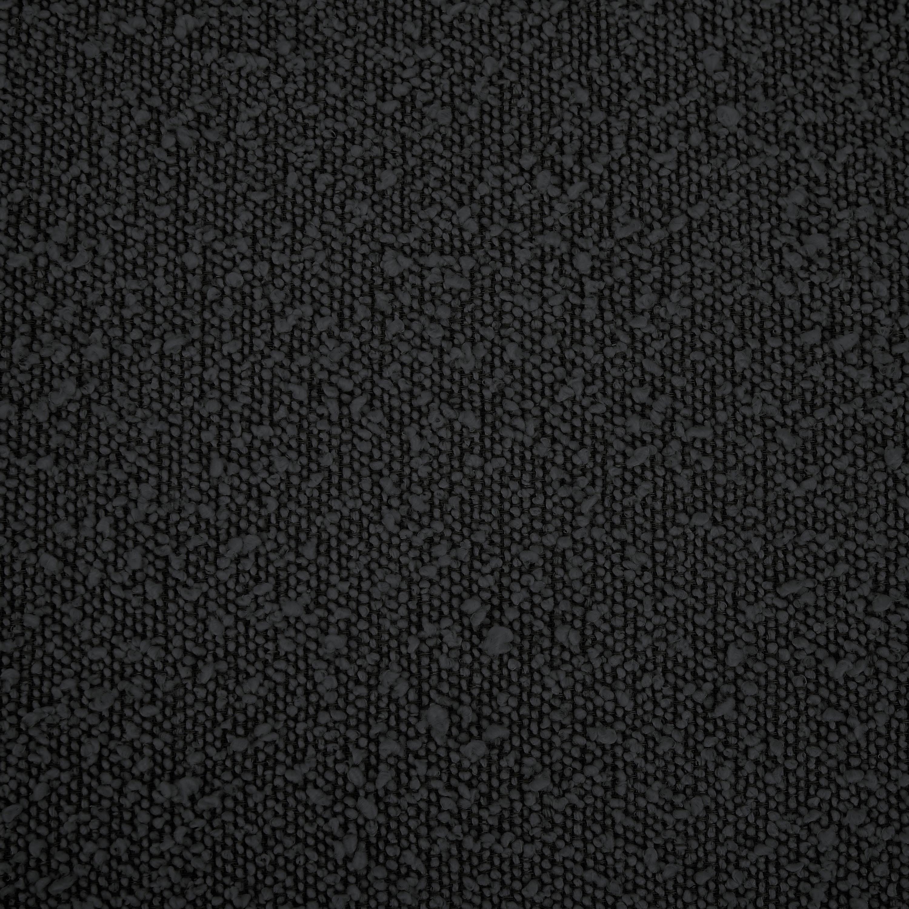 Meridian Ritz Black Boucle Fabric Chair