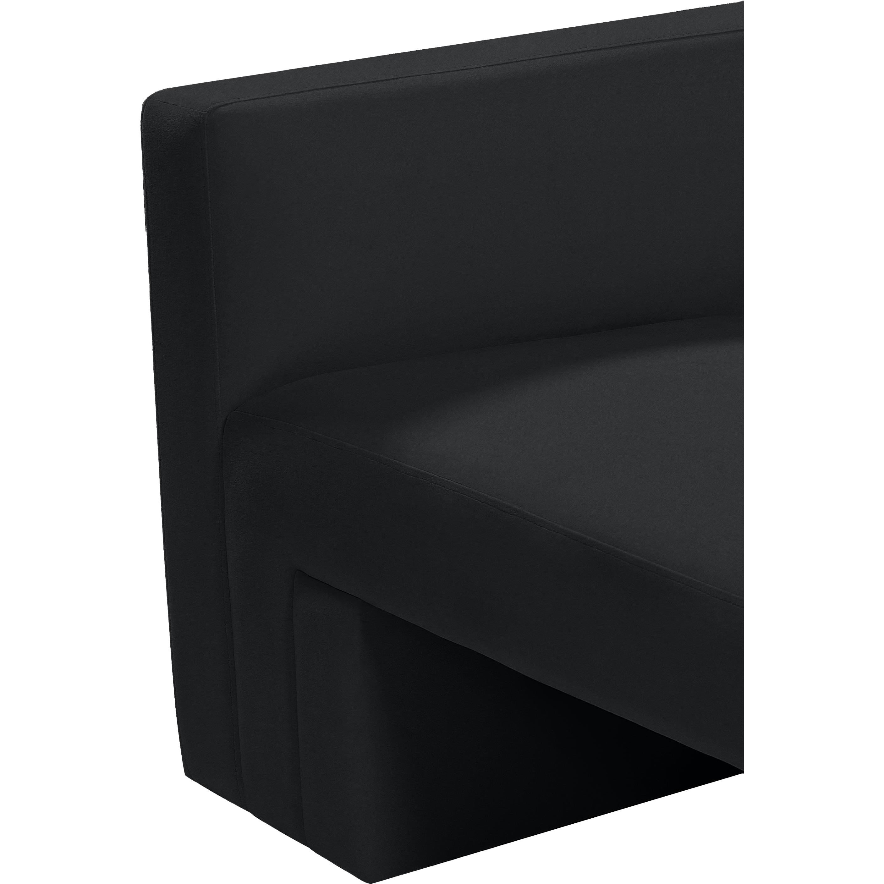 Meridian Henson Black Velvet Chair