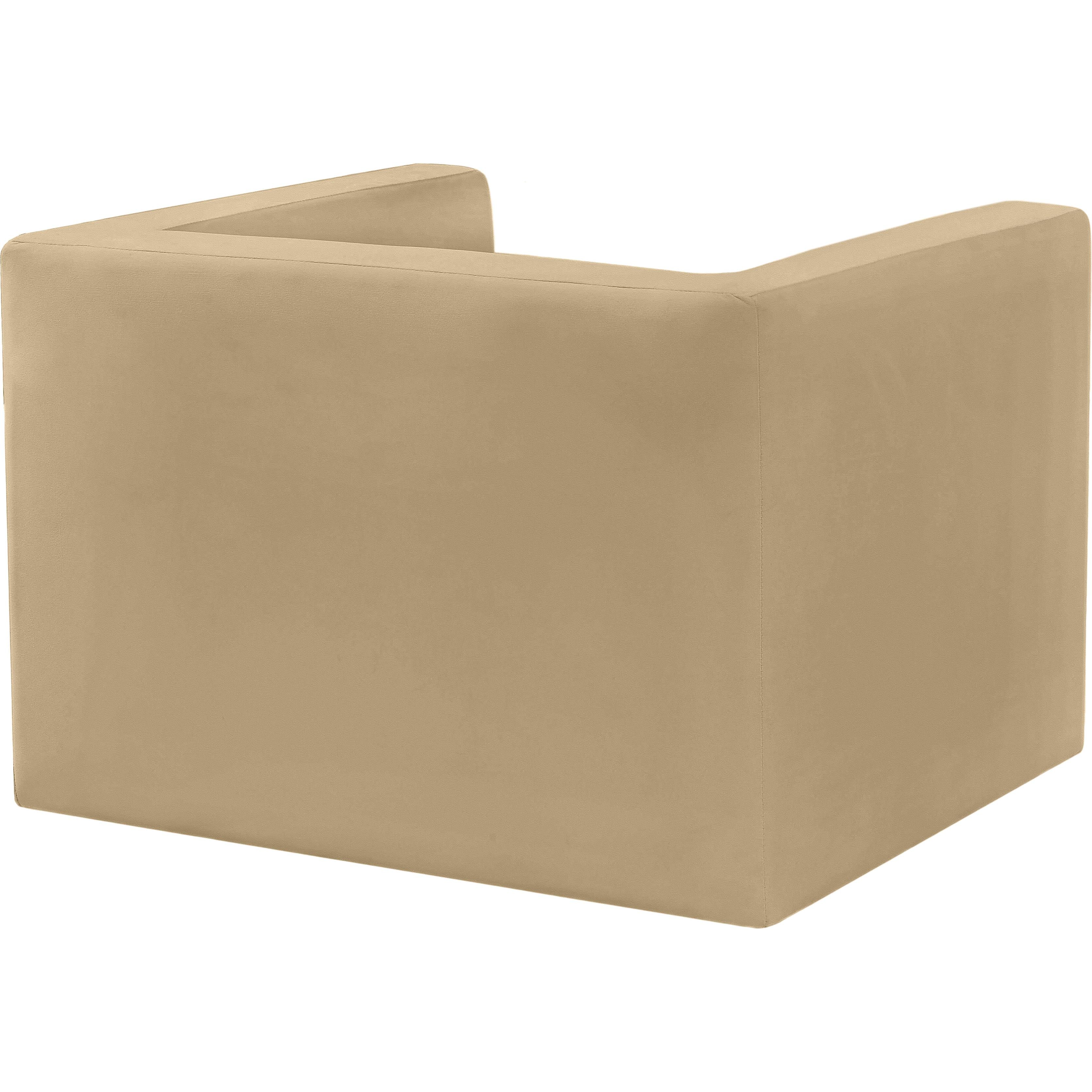 Meridian Henson Camel Velvet Chair