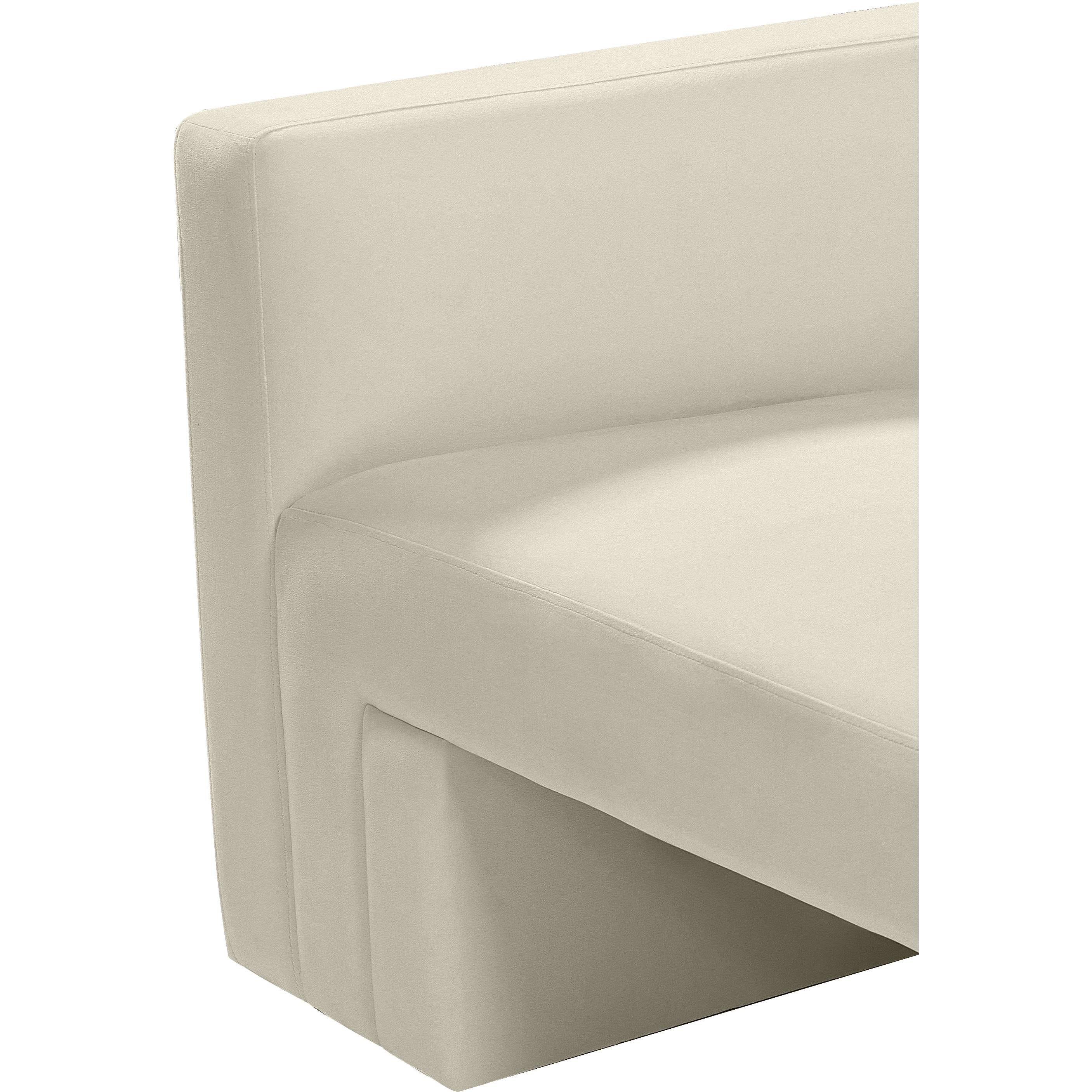 Meridian Henson Cream Velvet Chair
