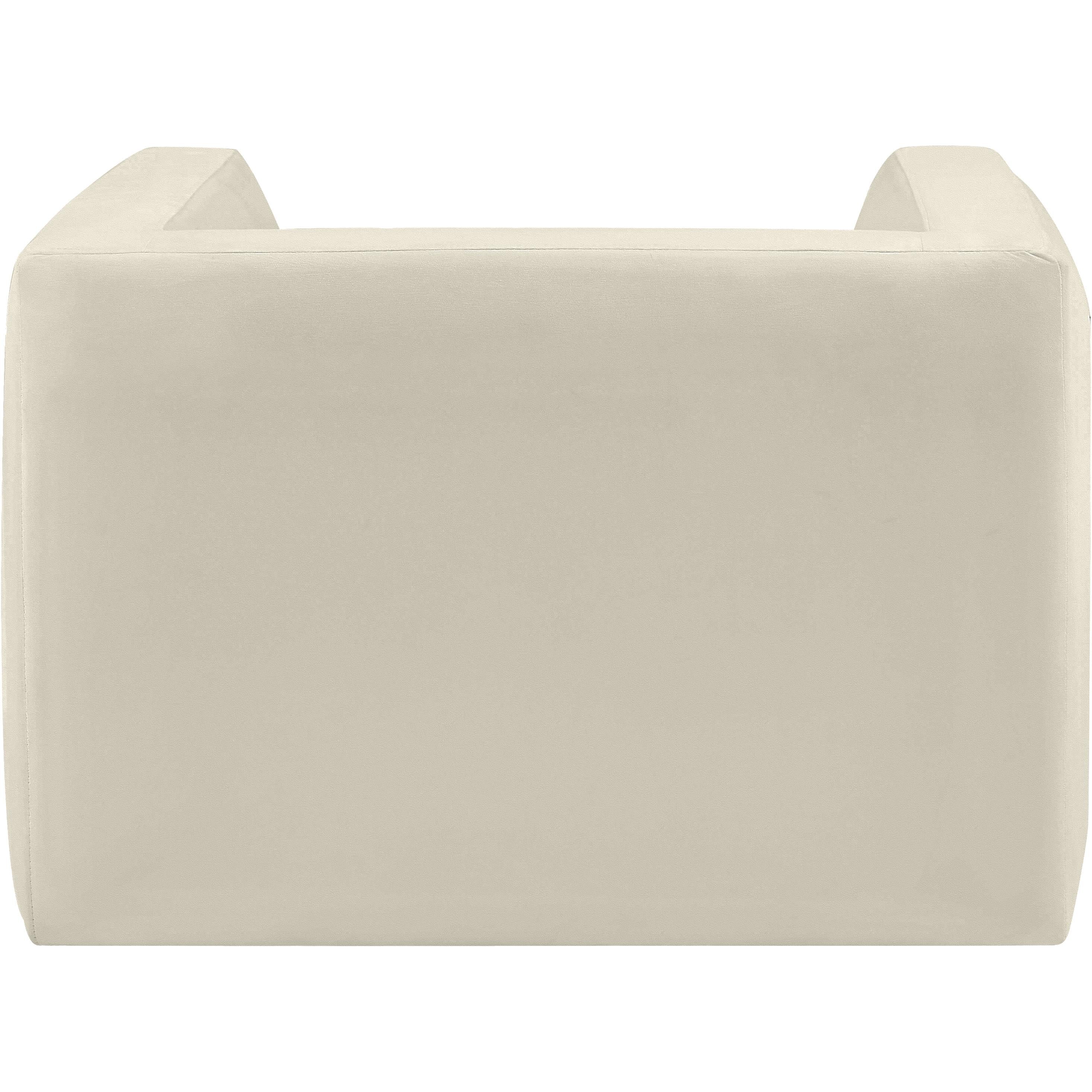 Meridian Henson Cream Velvet Chair