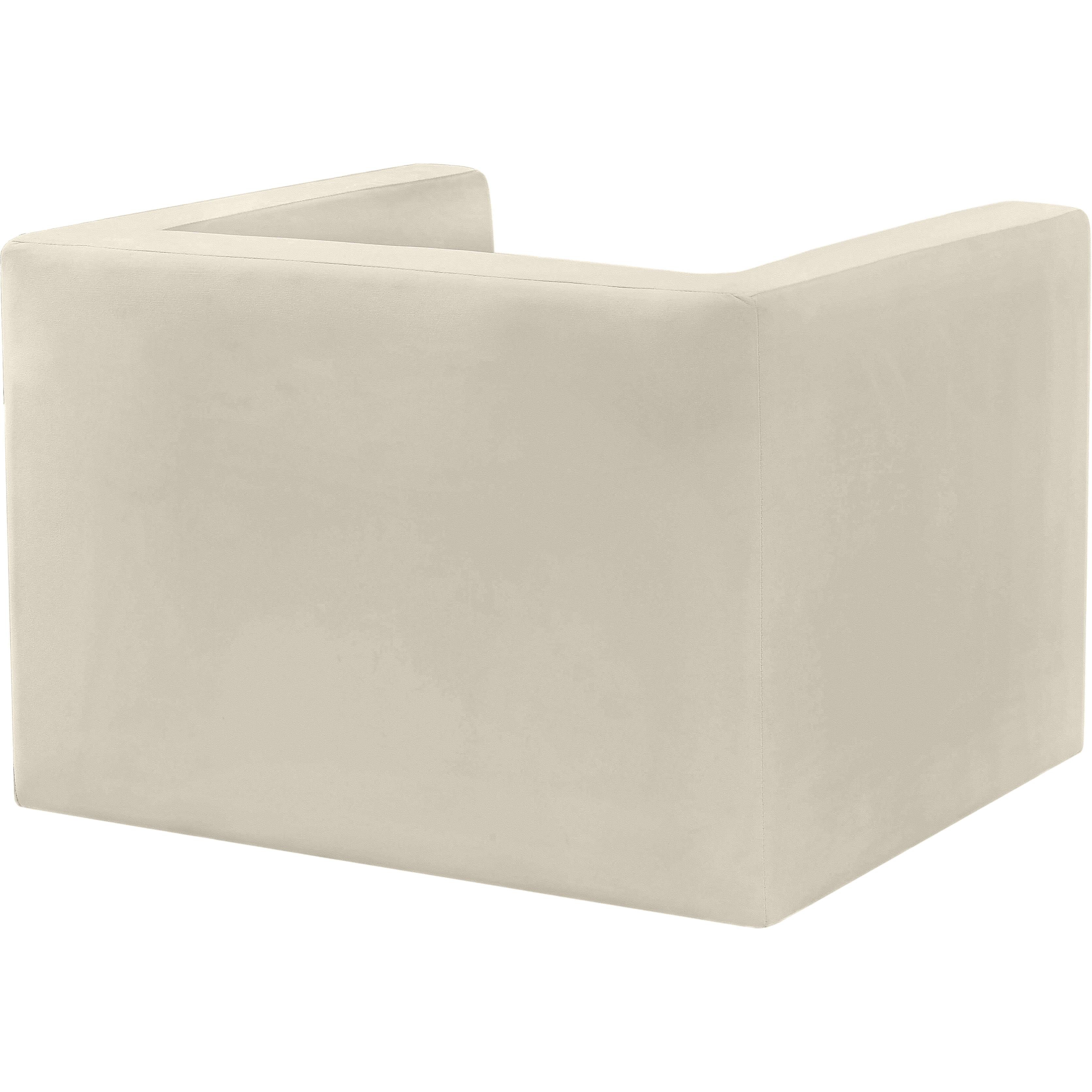 Meridian Henson Cream Velvet Chair