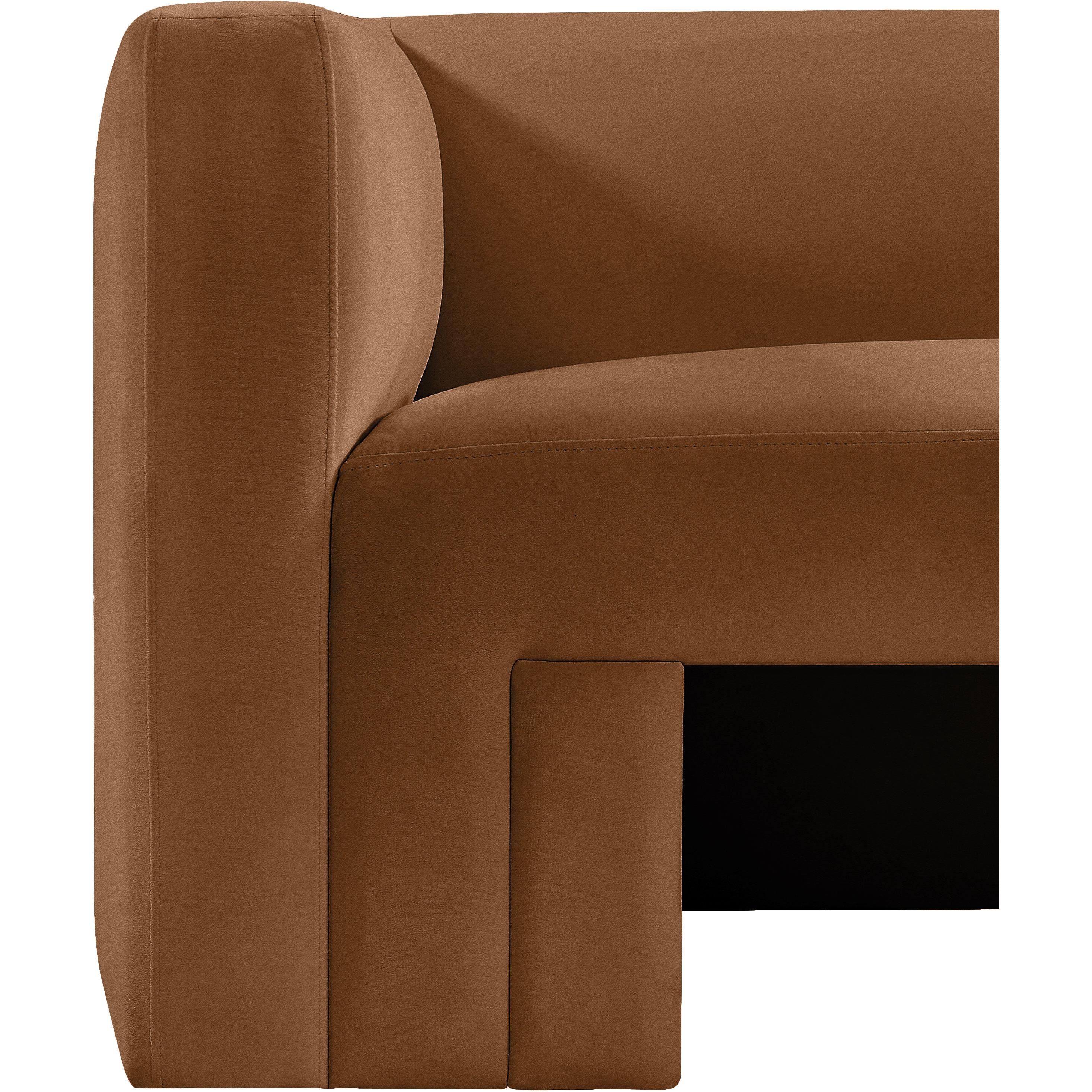 Meridian Henson Saddle Velvet Chair