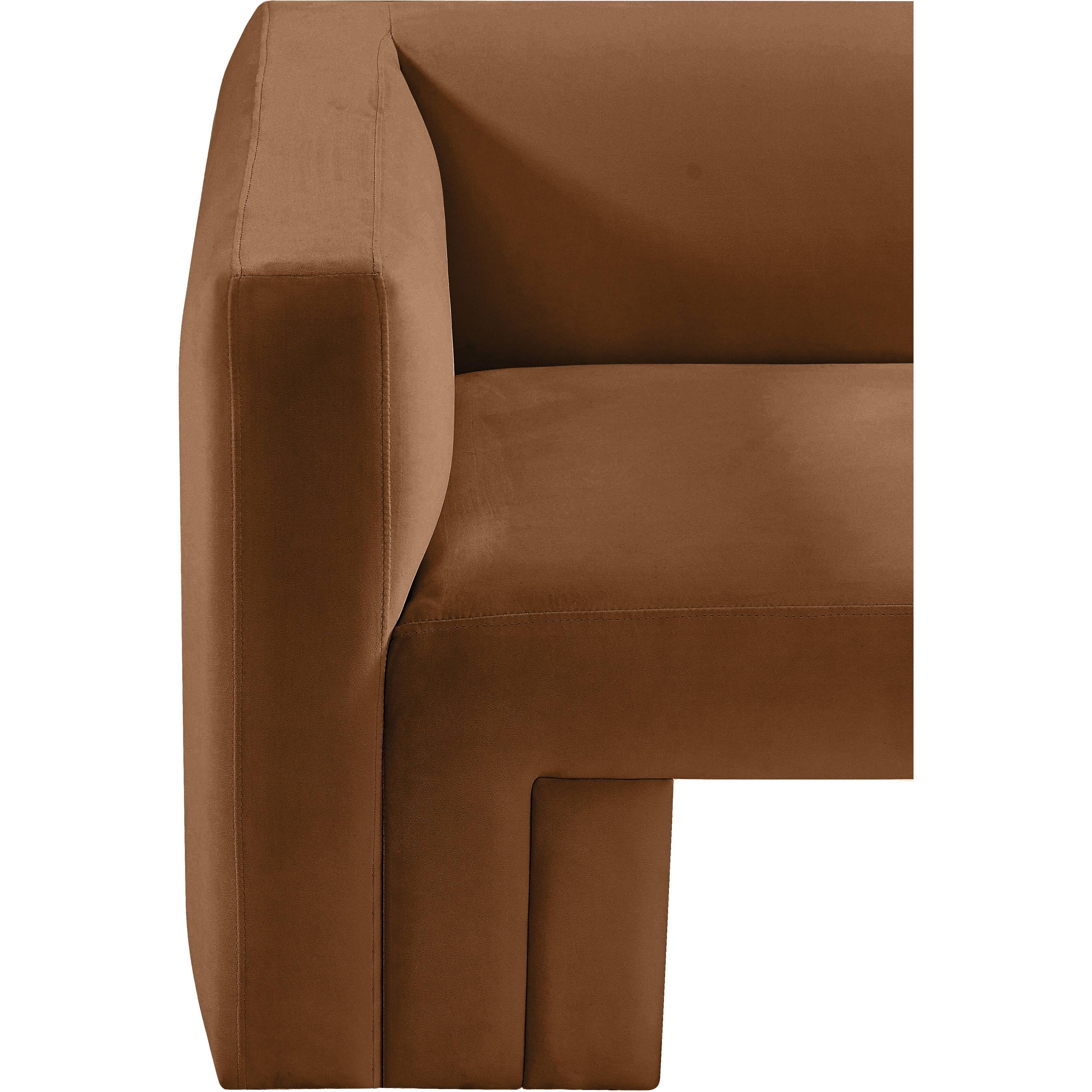 Meridian Henson Saddle Velvet Chair