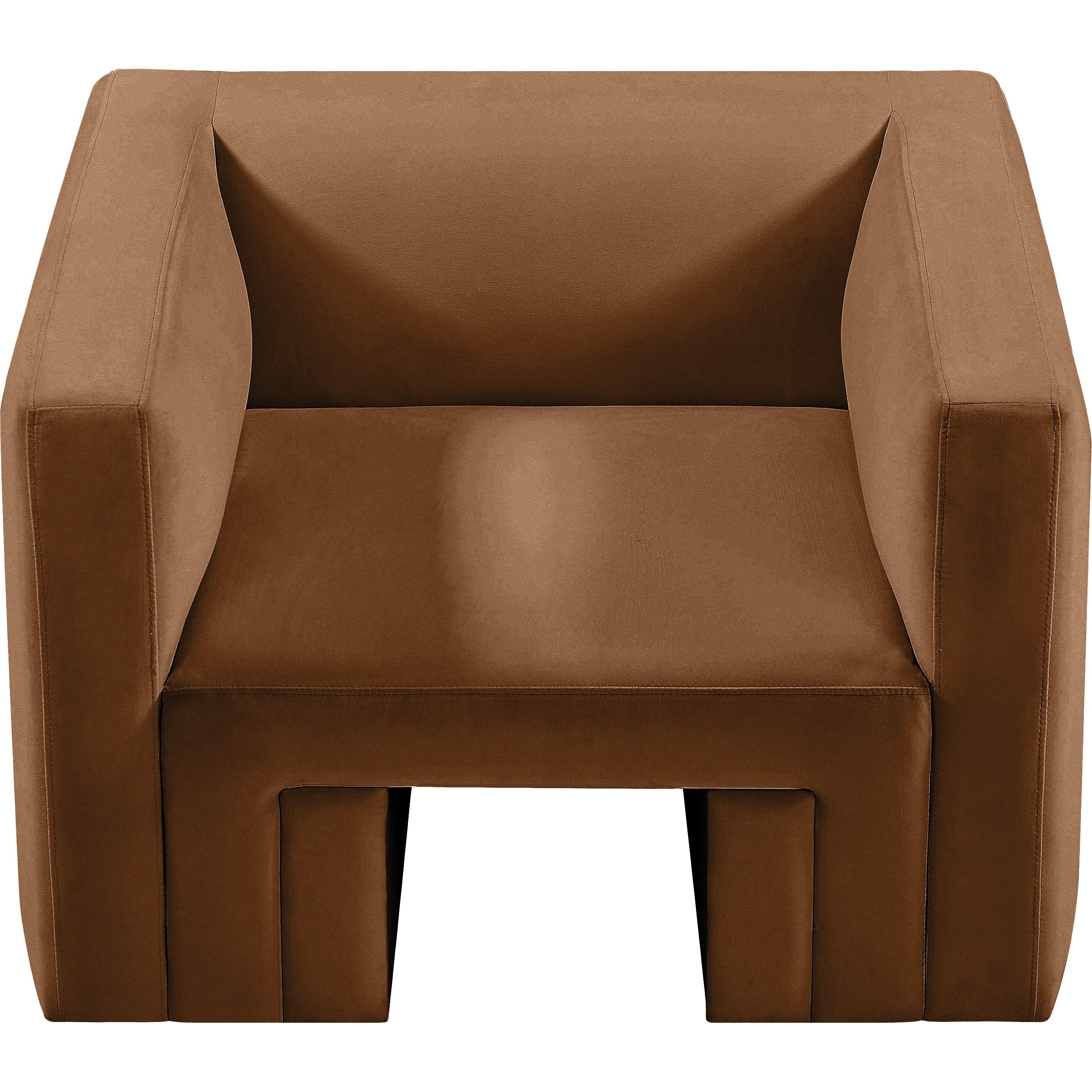 Meridian Henson Saddle Velvet Chair
