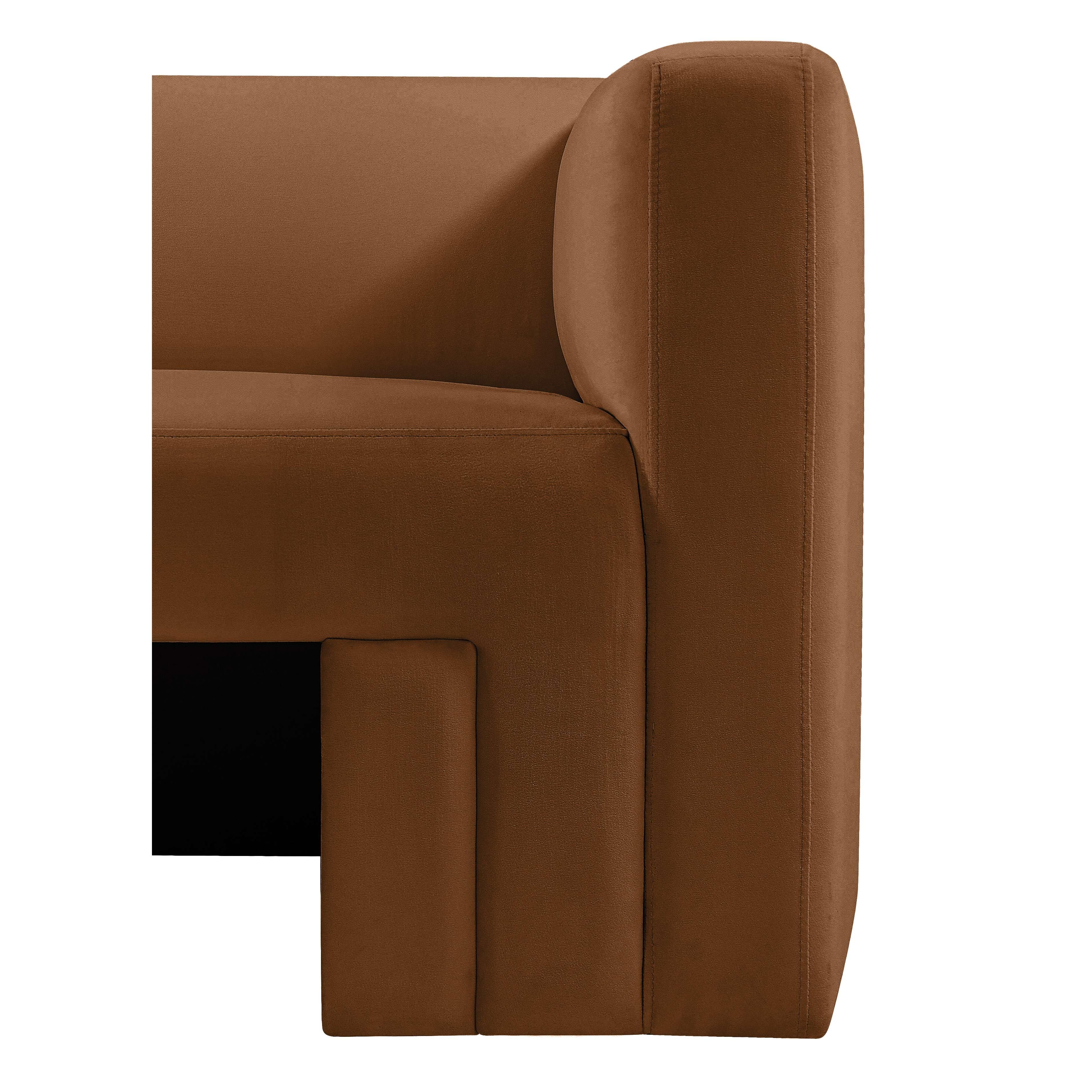 Meridian Henson Saddle Velvet Chair