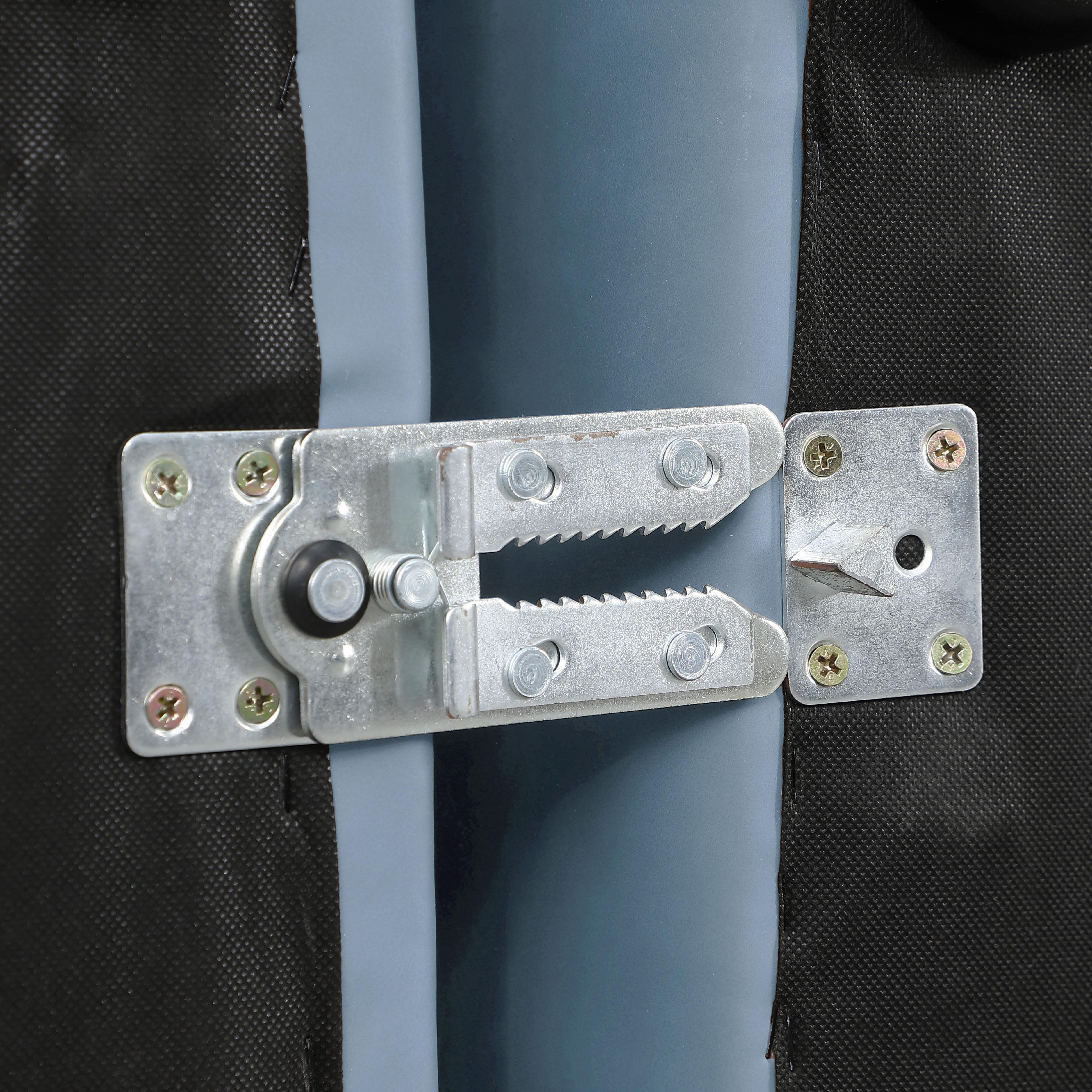 Meridian Cube Light Blue Vegan Leather Corner Chair