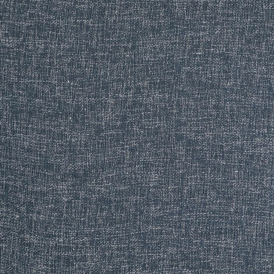 Meridian Benson Blue Linen Textured Fabric Dining Chair