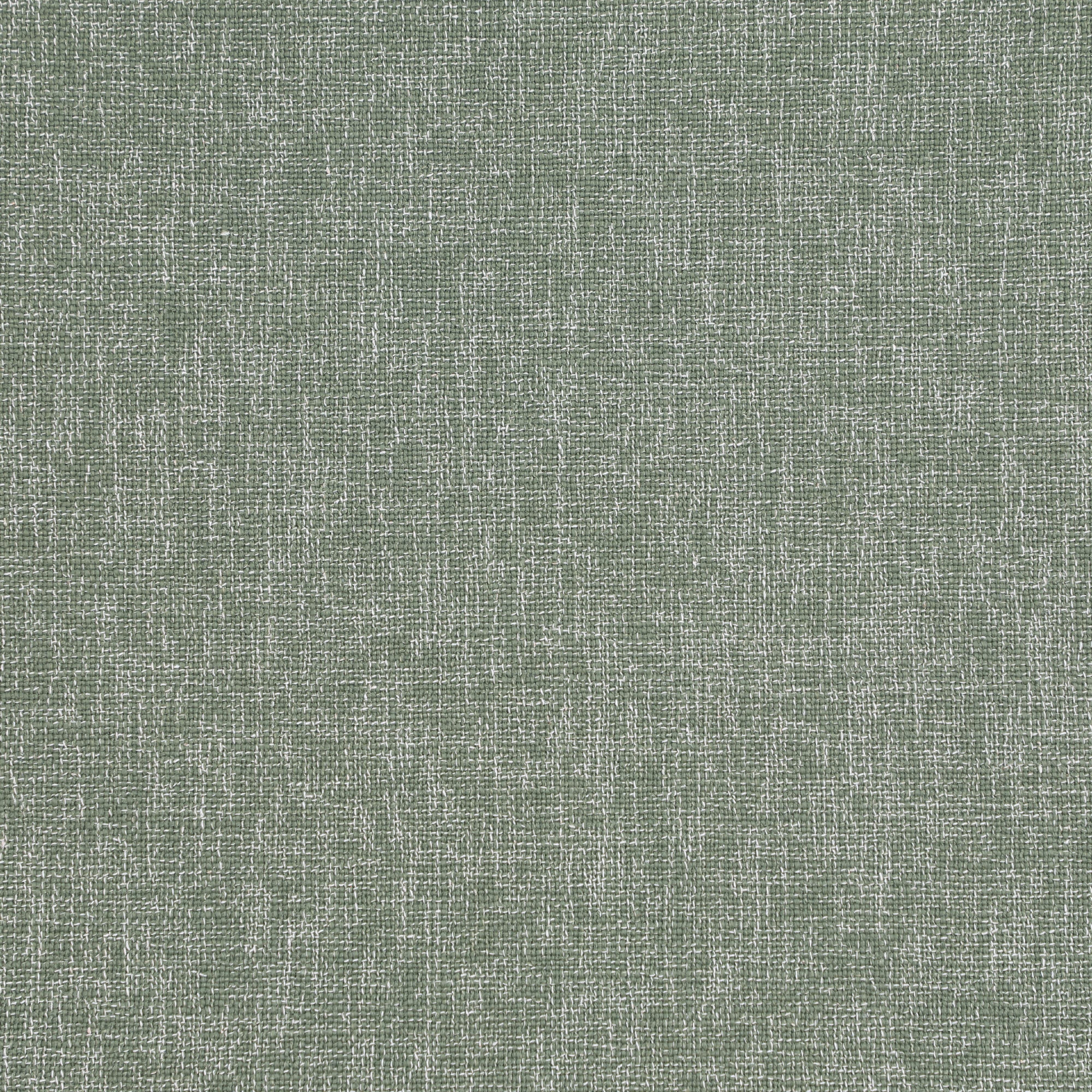 Meridian Gramercy Green Linen Textured Fabric Stool