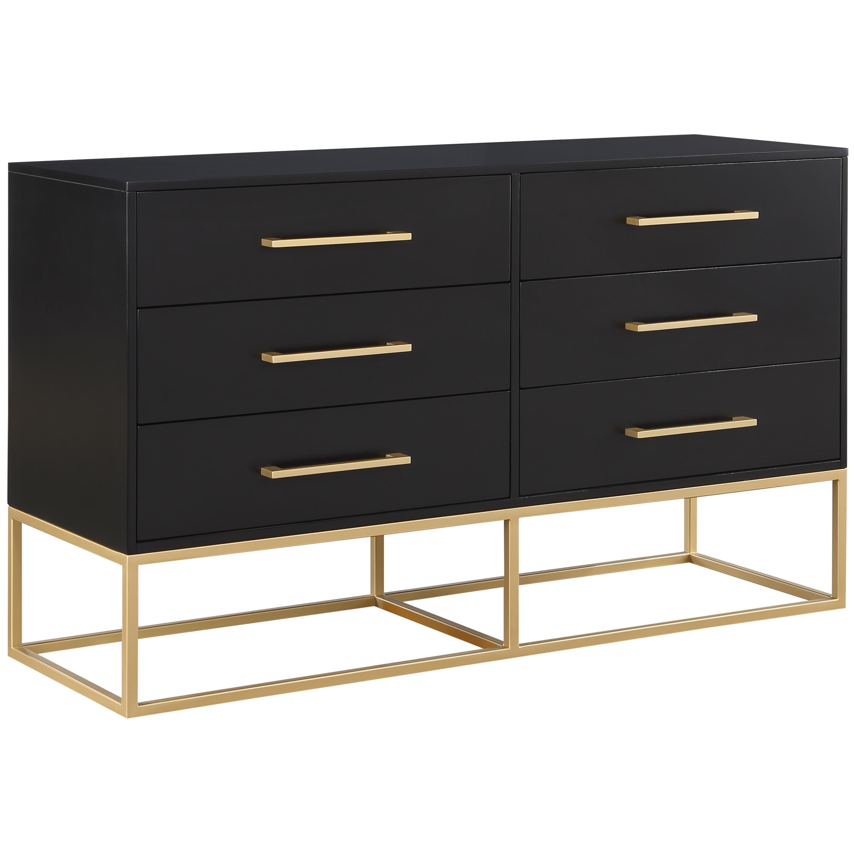 Meridian Maxine Black Dresser