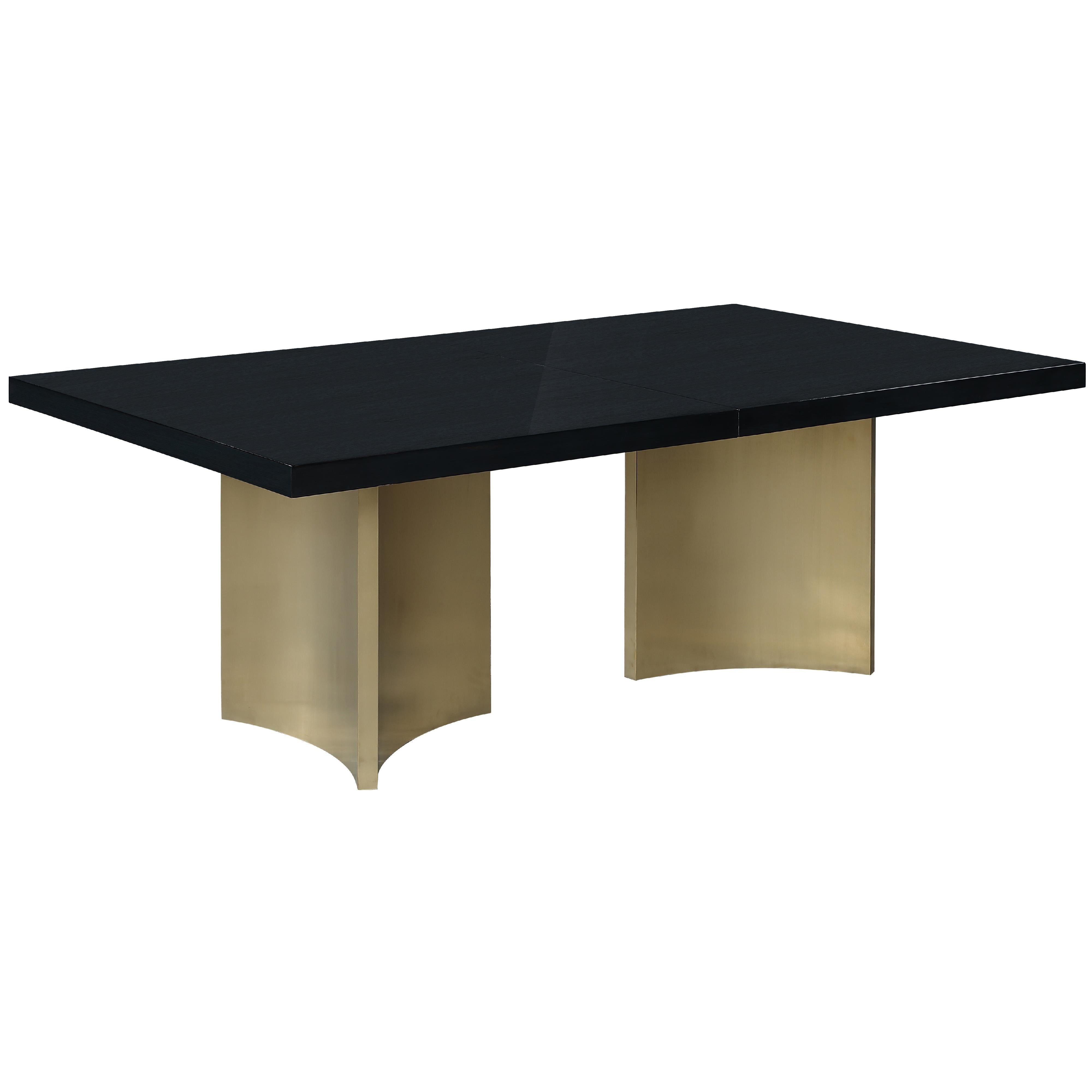 Meridian Immerse Black Dining Table (3 Boxes)