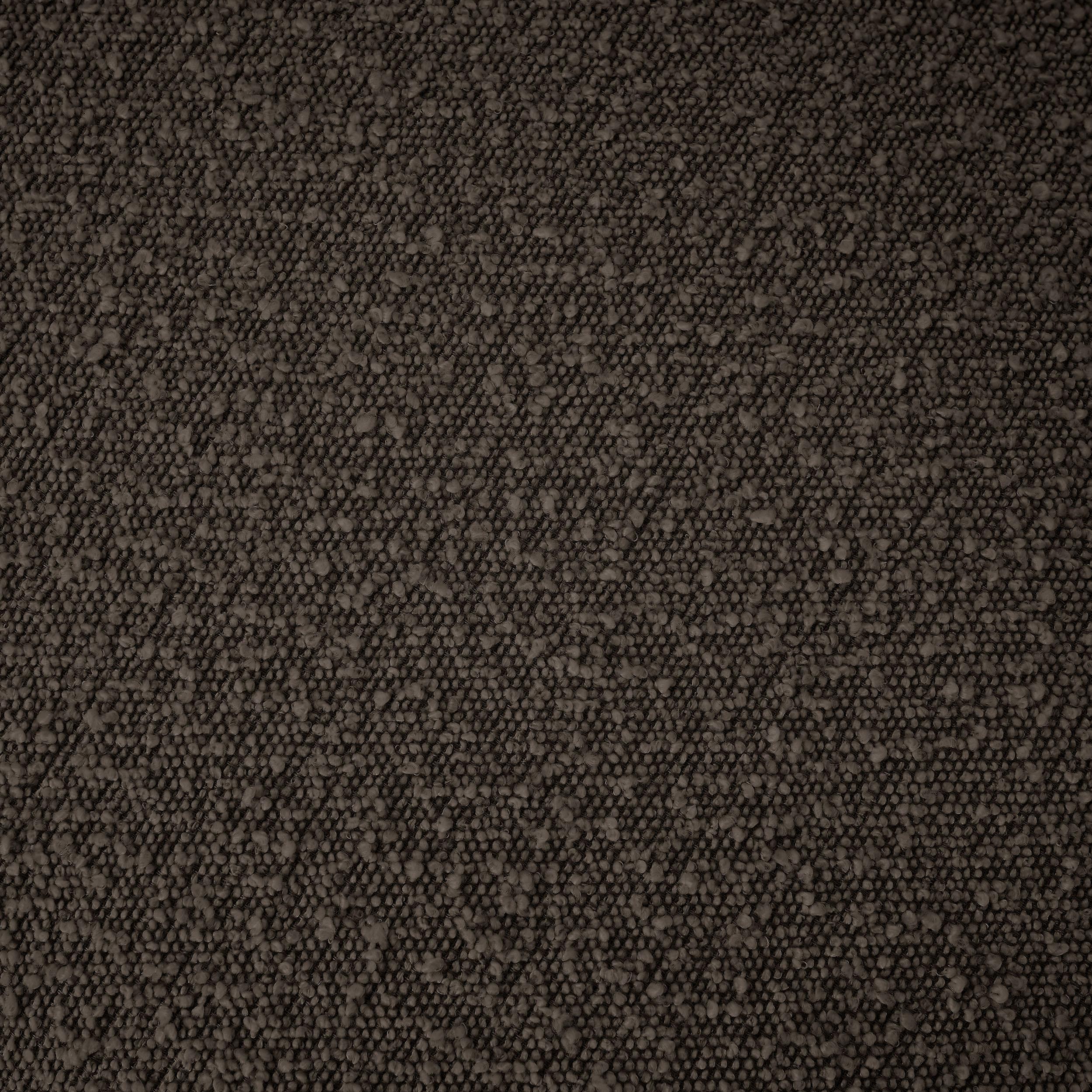 Meridian Penny Brown Boucle Fabric King Bed