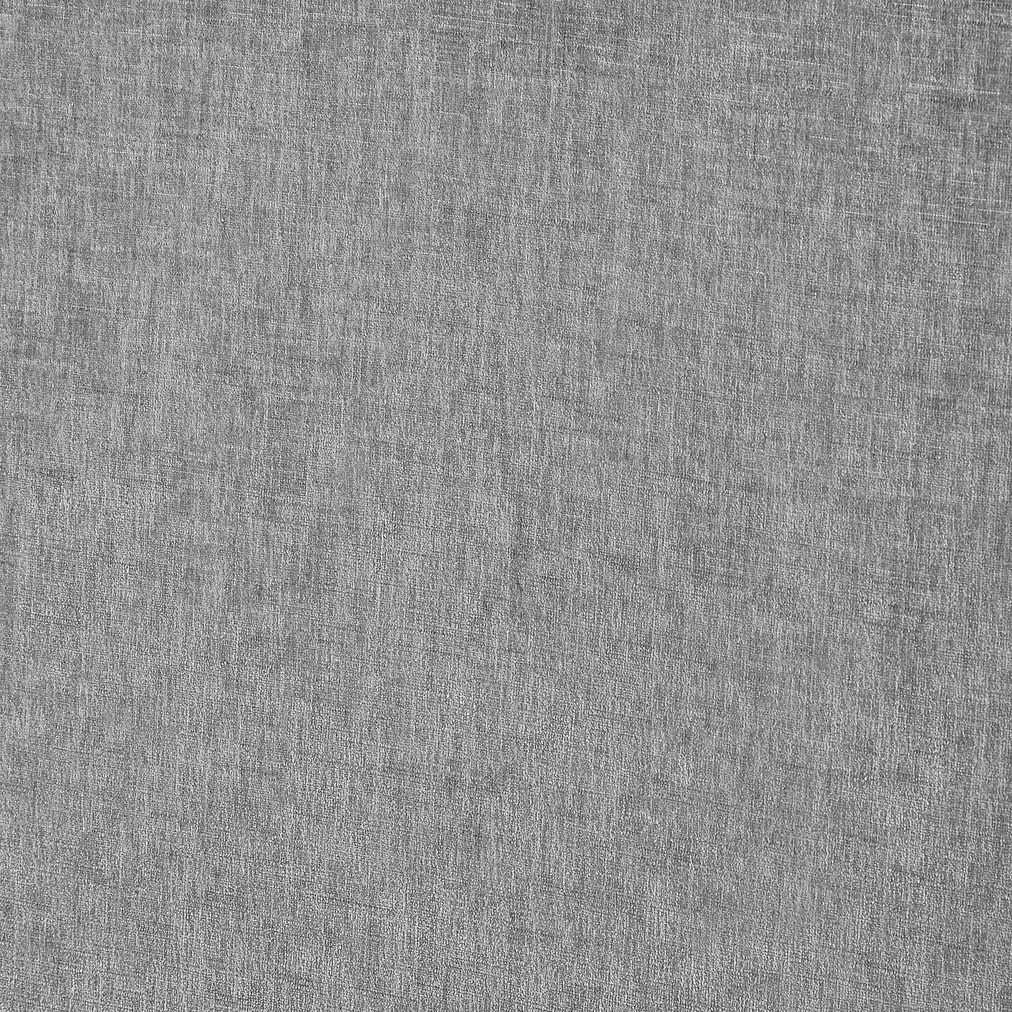 Meridian Penny Light Grey Chenille Fabric Twin Bed