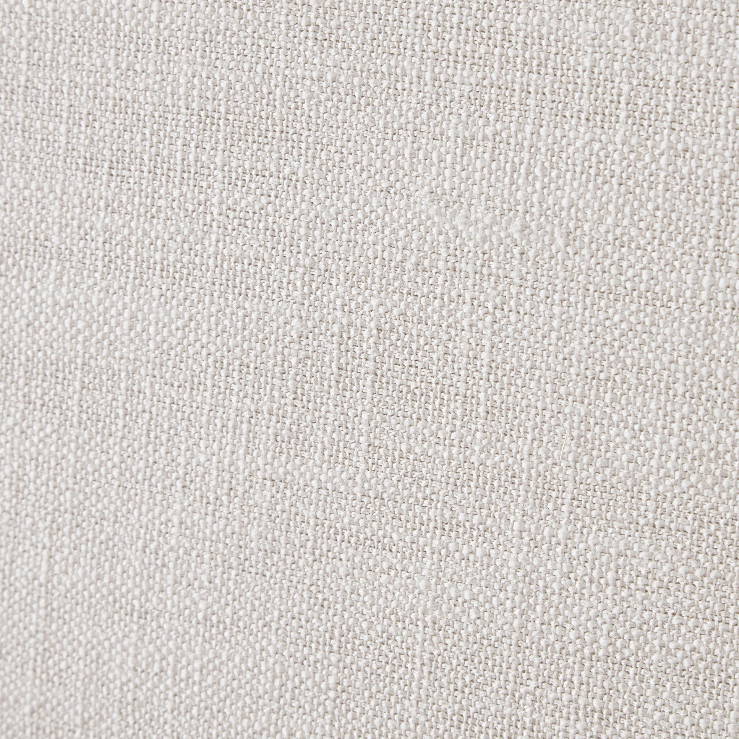 Meridian Everest Cream Linen Textured Fabric King Bed (3 Boxes)