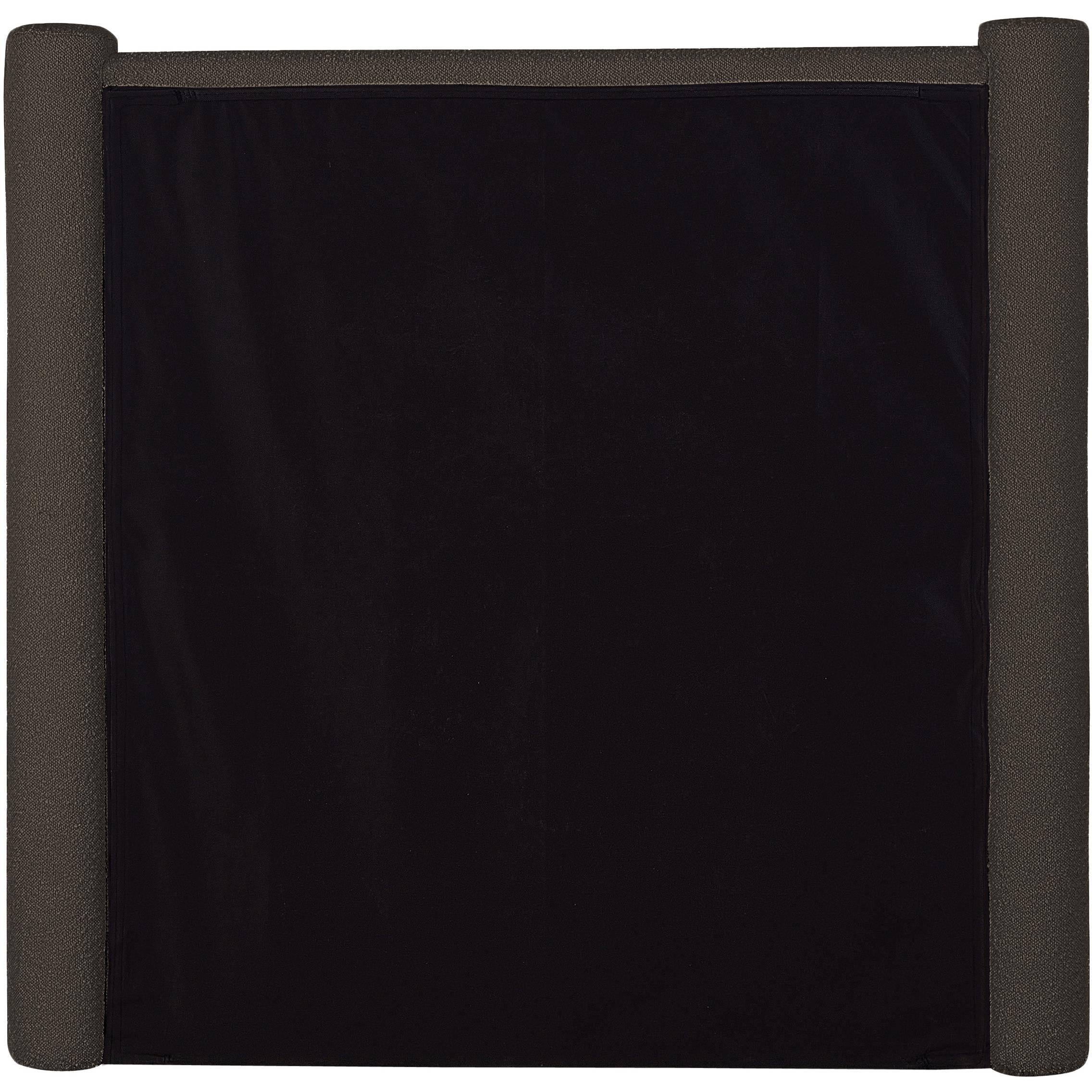 Meridian Elias Brown Boucle Fabric Twin Bed